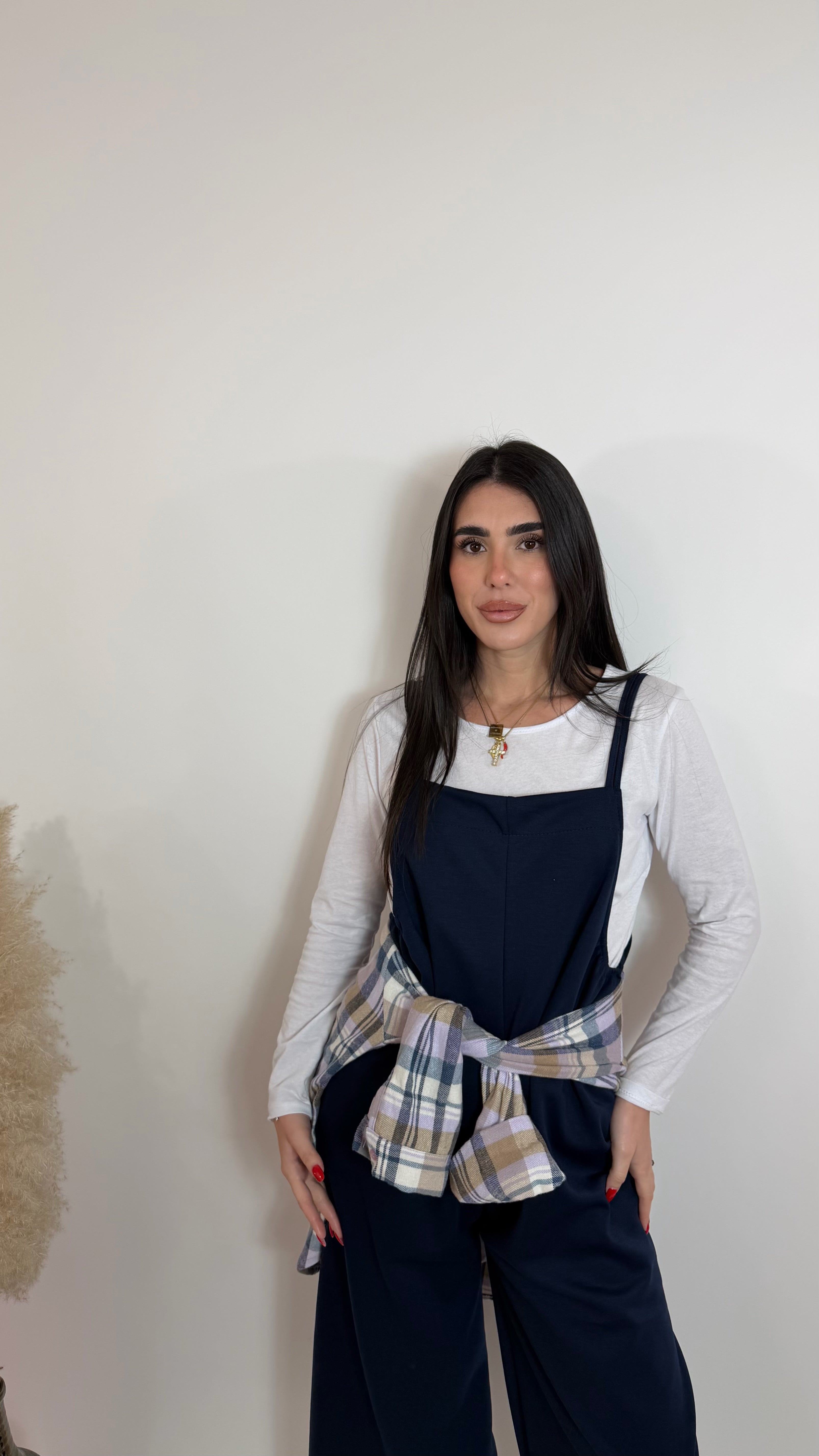 Salopette Comfy-Urban Blu Notte