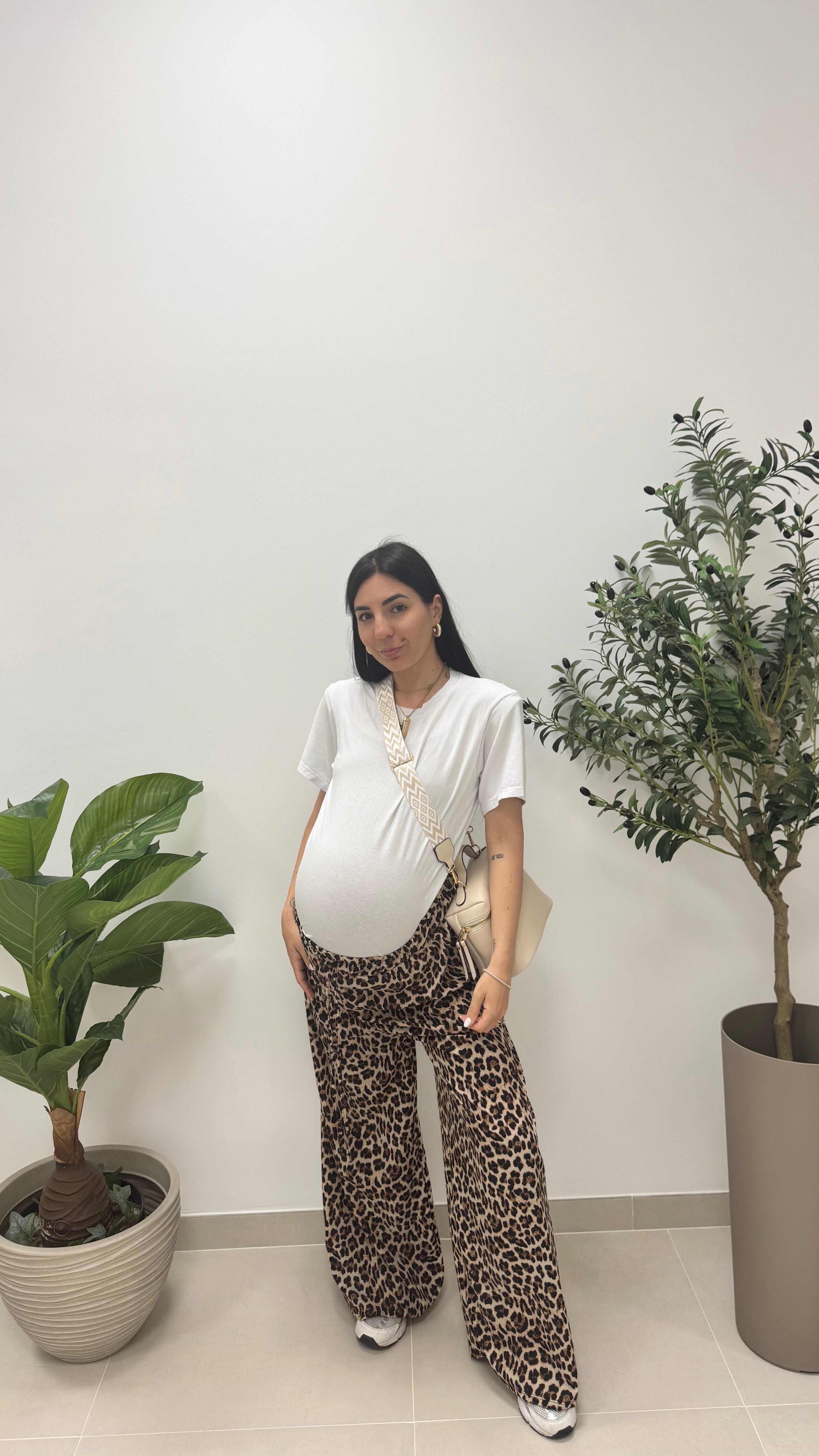 Pantalone Palazzo Best Seller Animalier Leopard