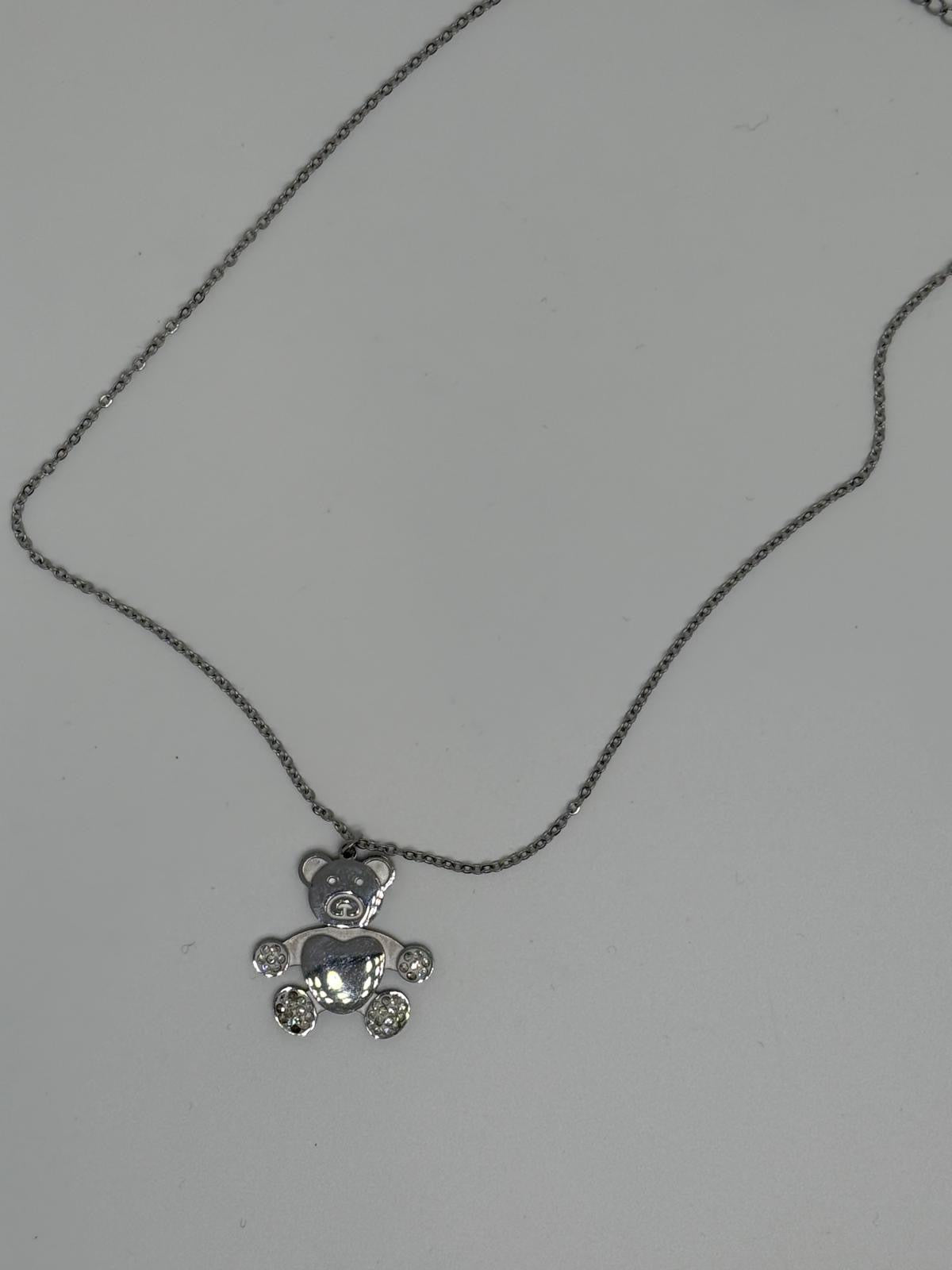 Collana Teddy Silver