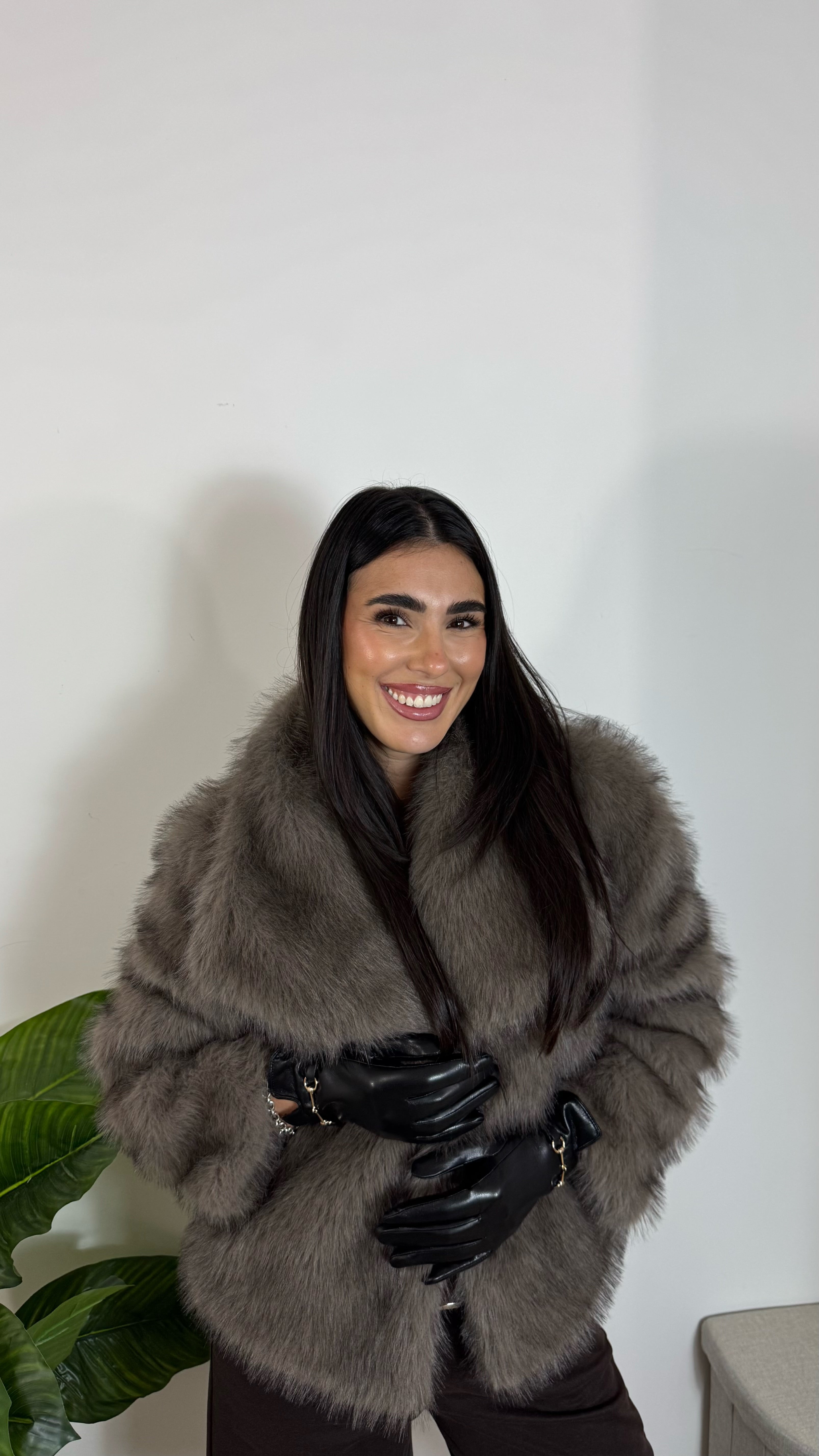 Guanti Similpelle Black