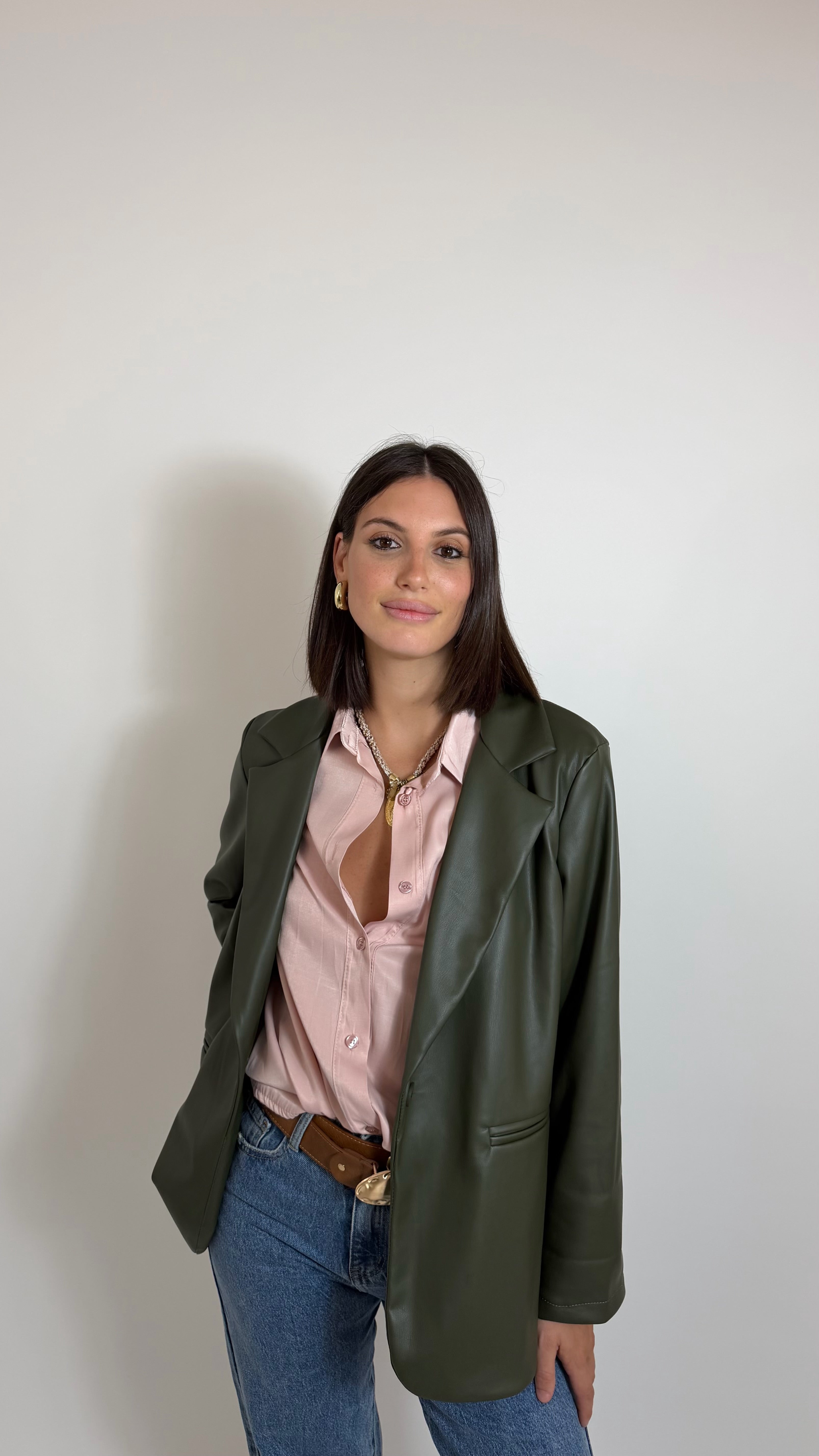 Blazer Ecopelle Verde Utility