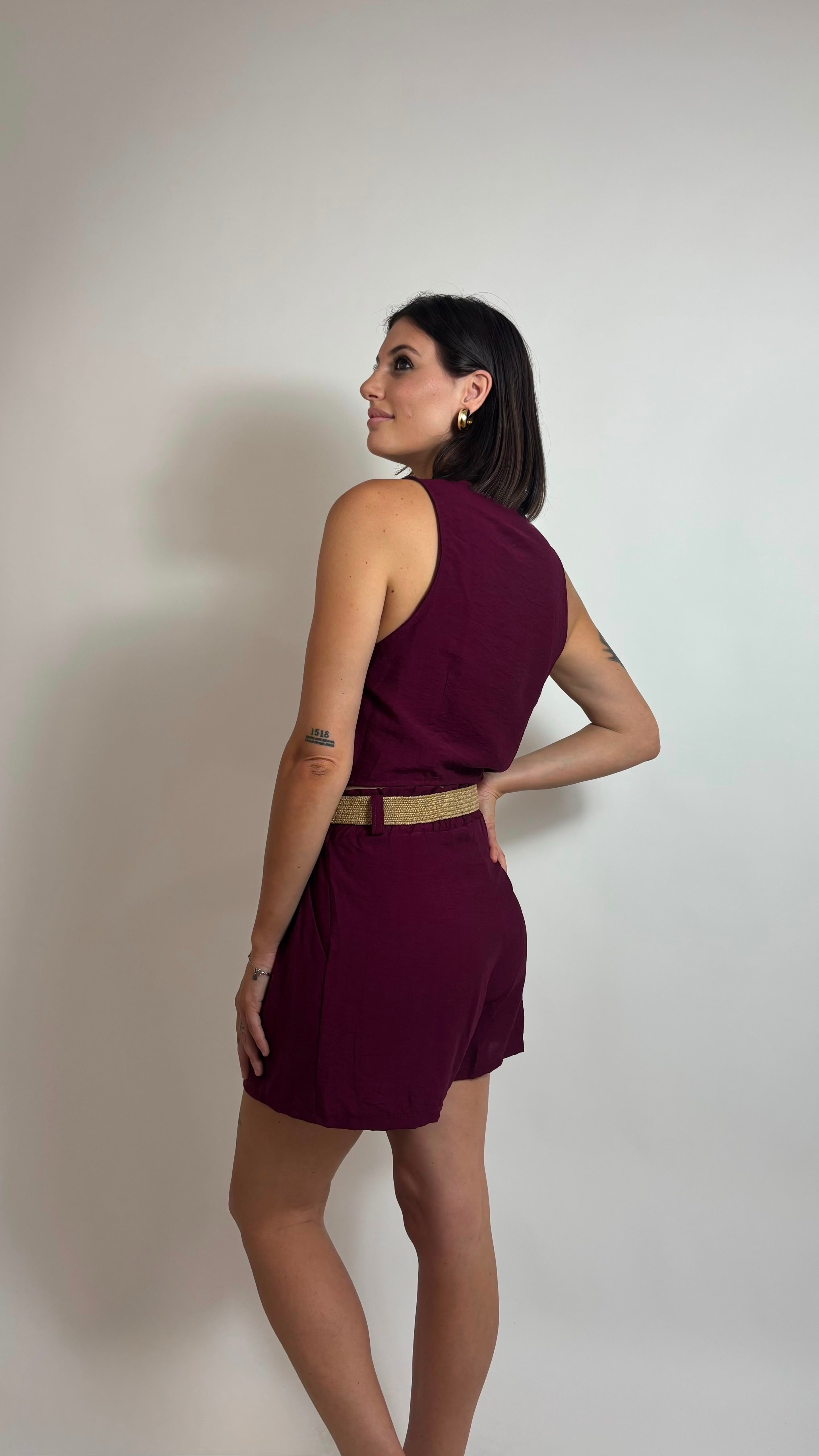 Set Gilet & Shorts Vinaccia