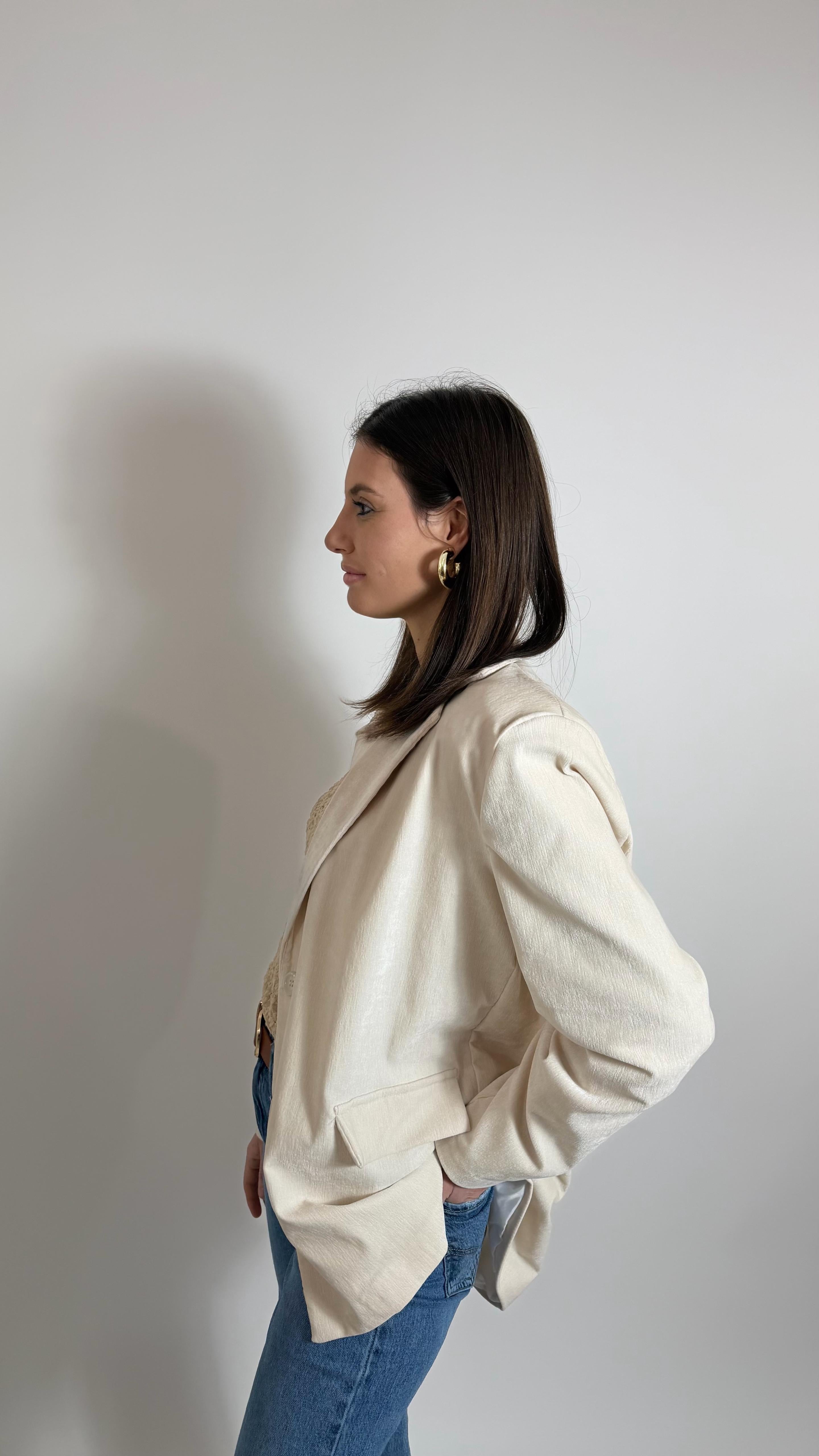 Giacca Elegance Burro