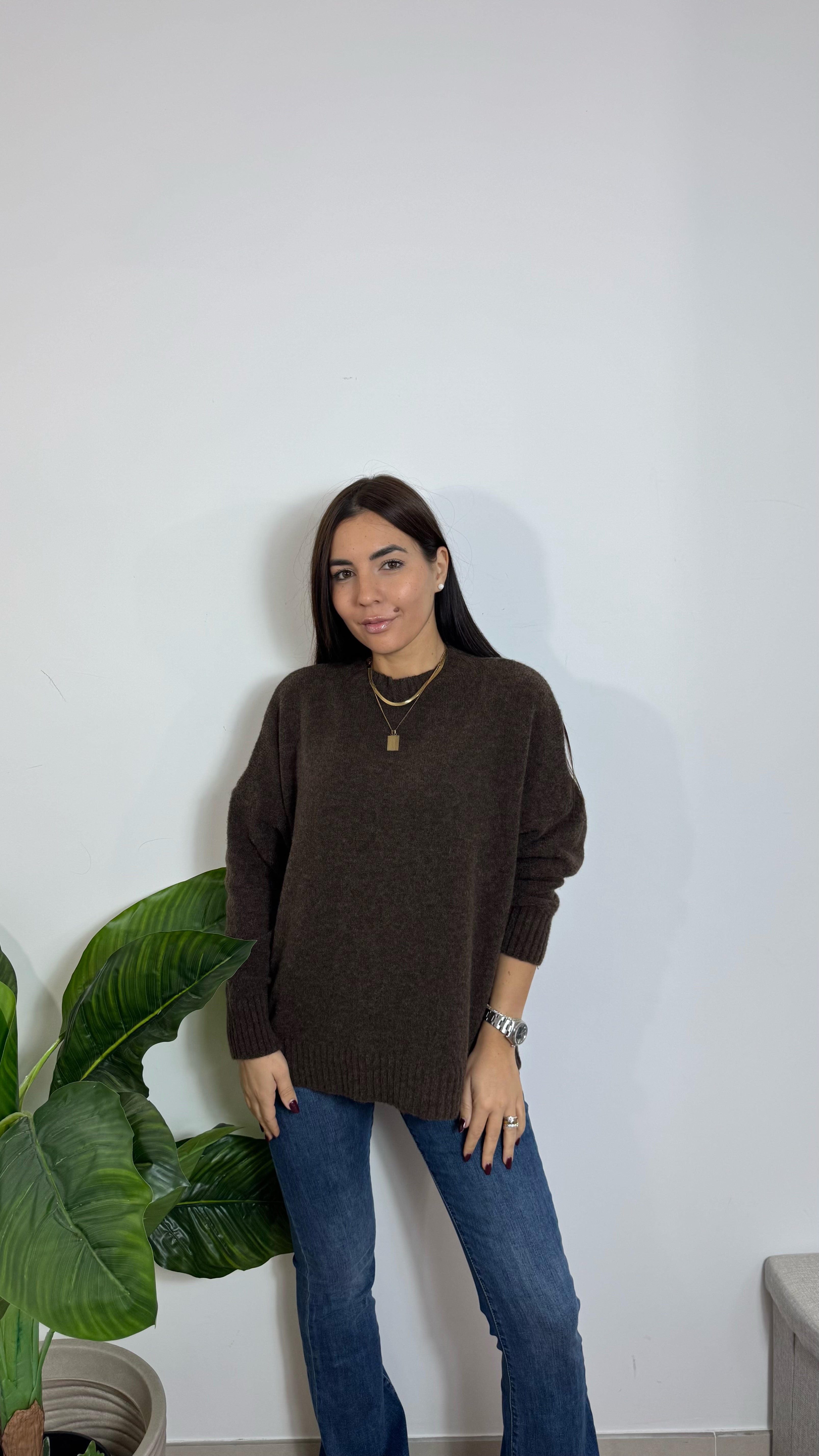 Pull Morbidissimo Girocollo Choco