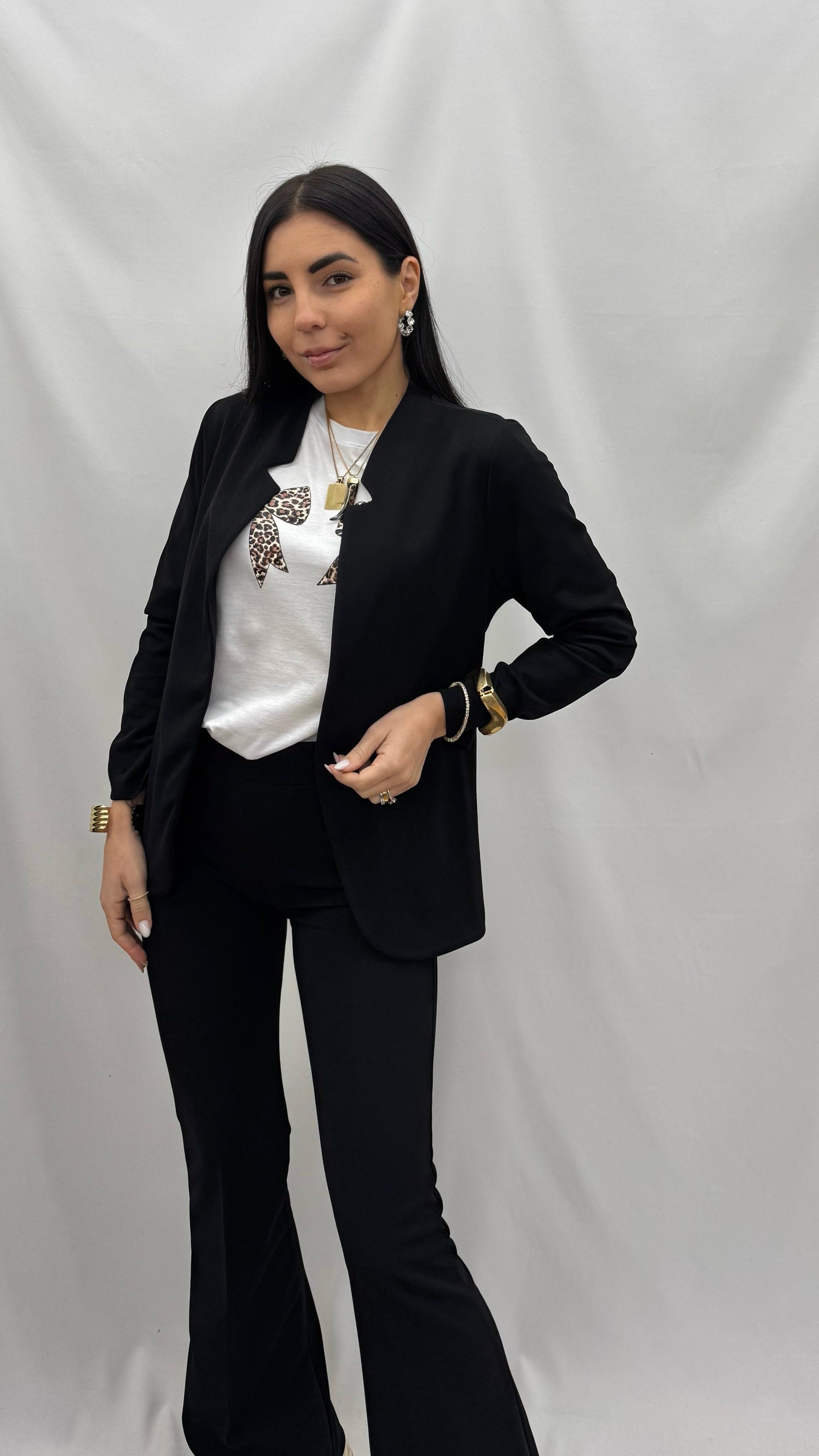Tailleur Basic Nero