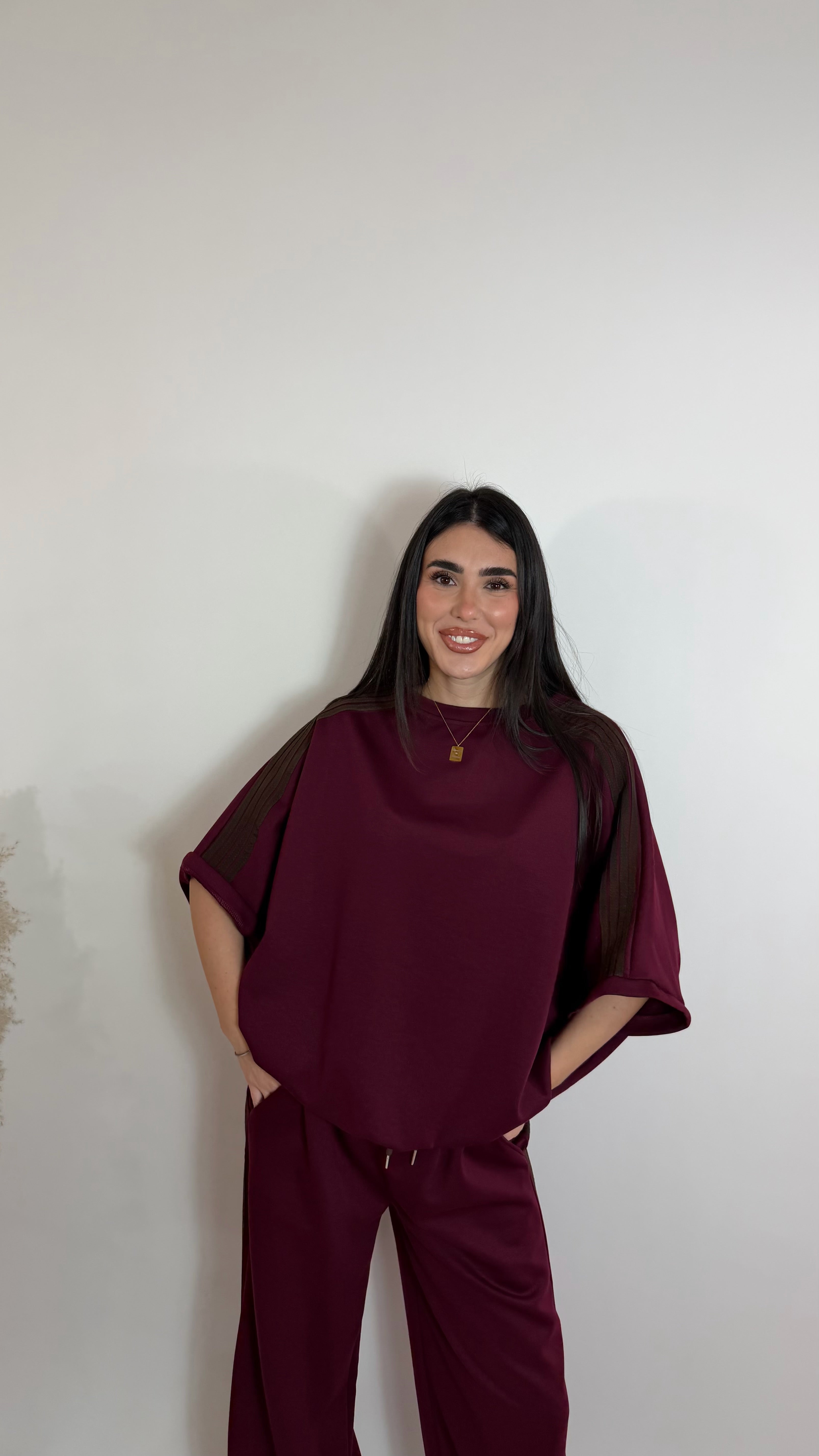 Set Minimal Chic Burgundy