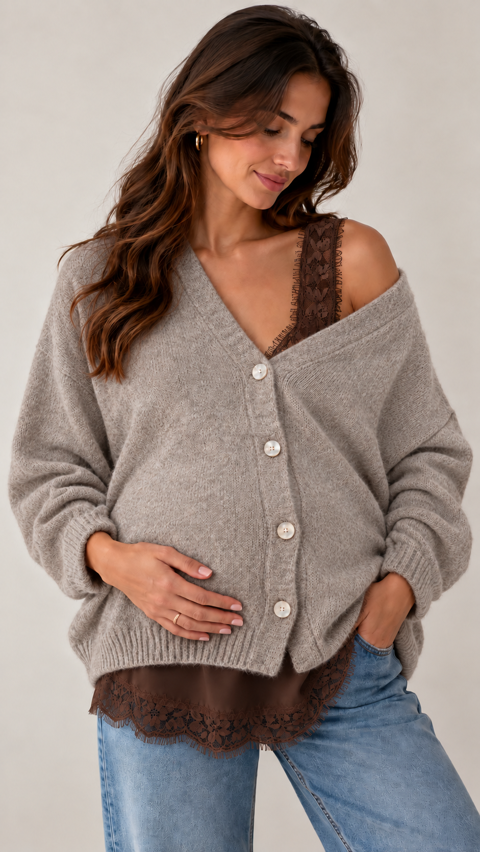 Top Silk&Lace Choco