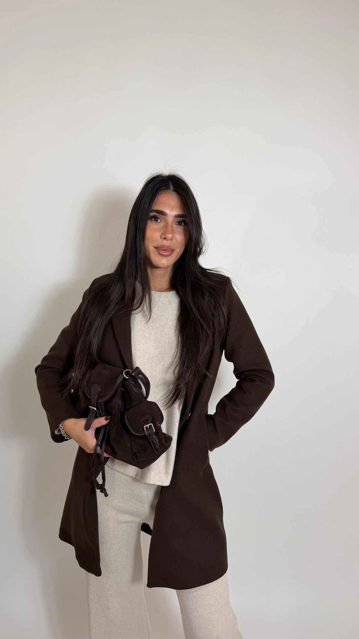 Coat Regular Fit Choco