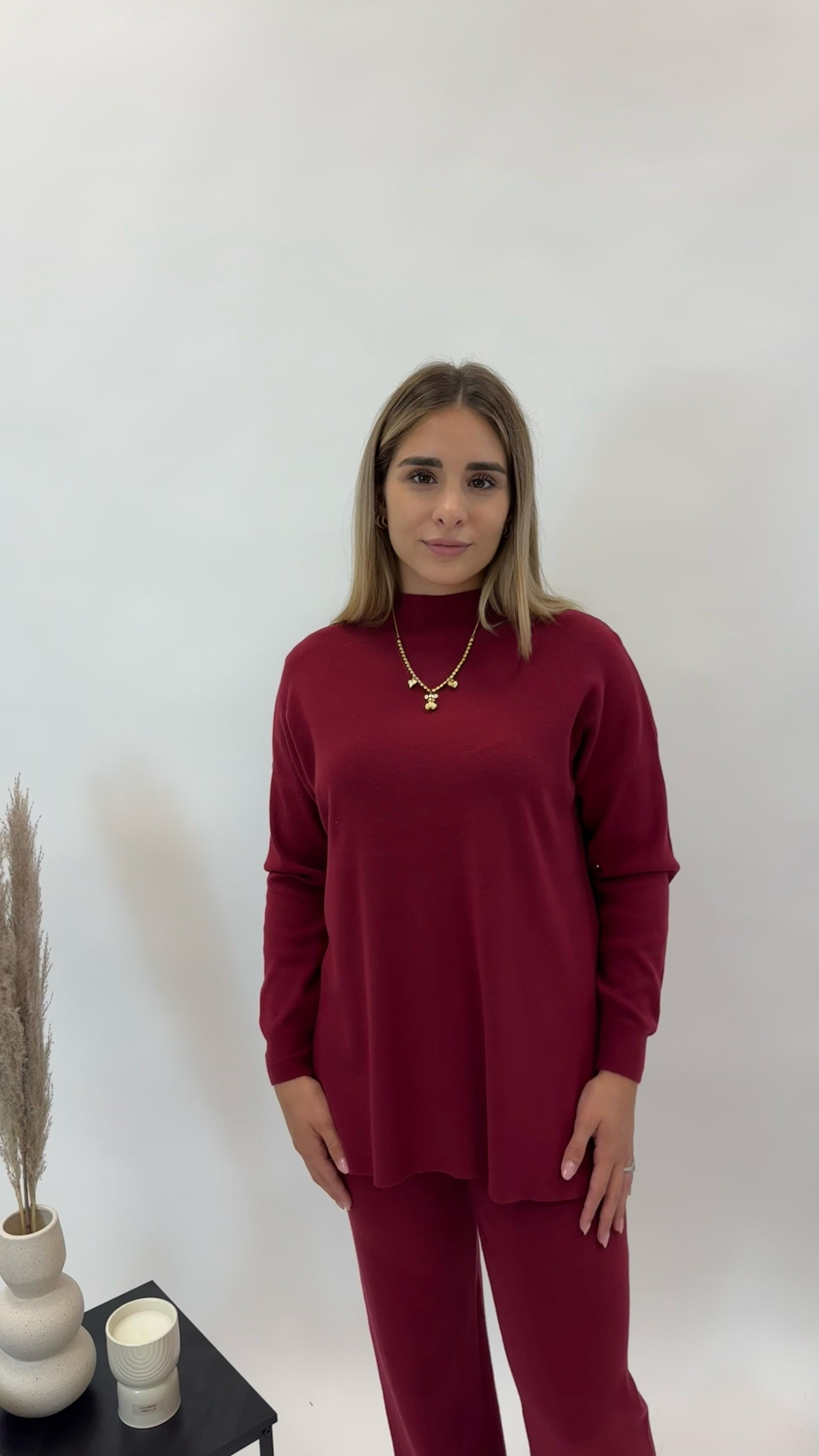 Cozy Cordset Extrasoffice Rosso India