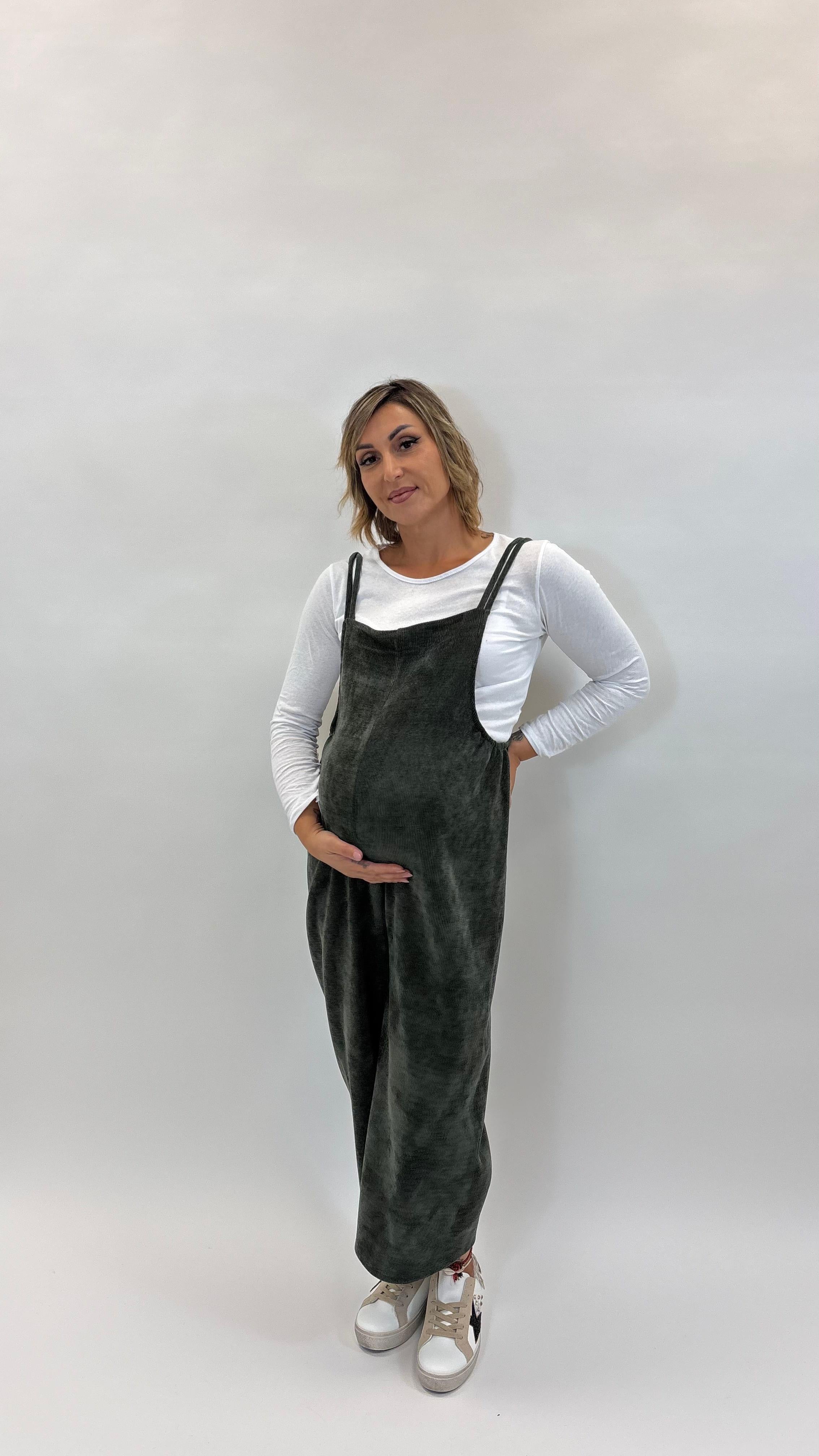 Salopette Comfy Verde Olive