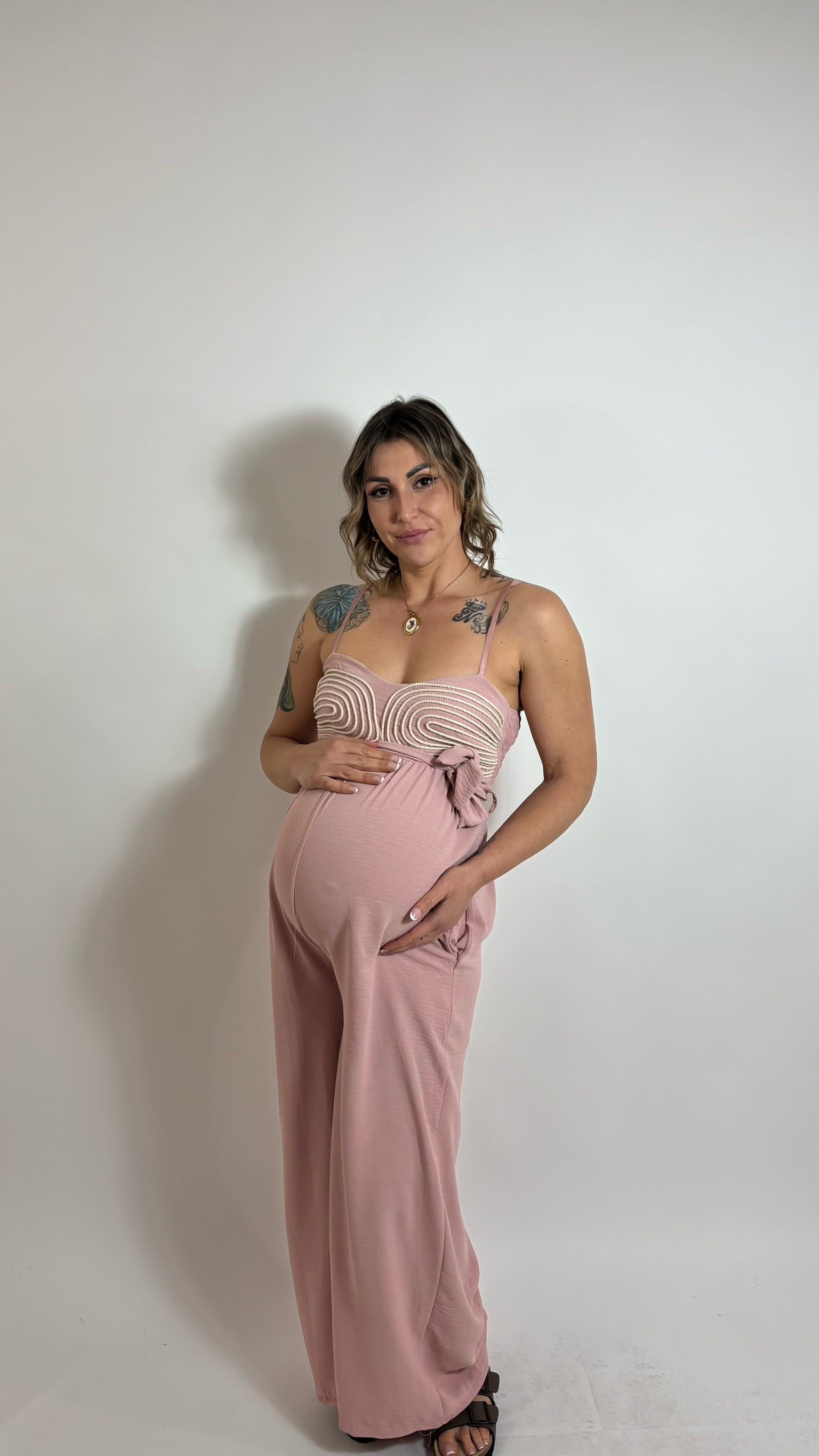 Tuta Graphic Wave Rosa