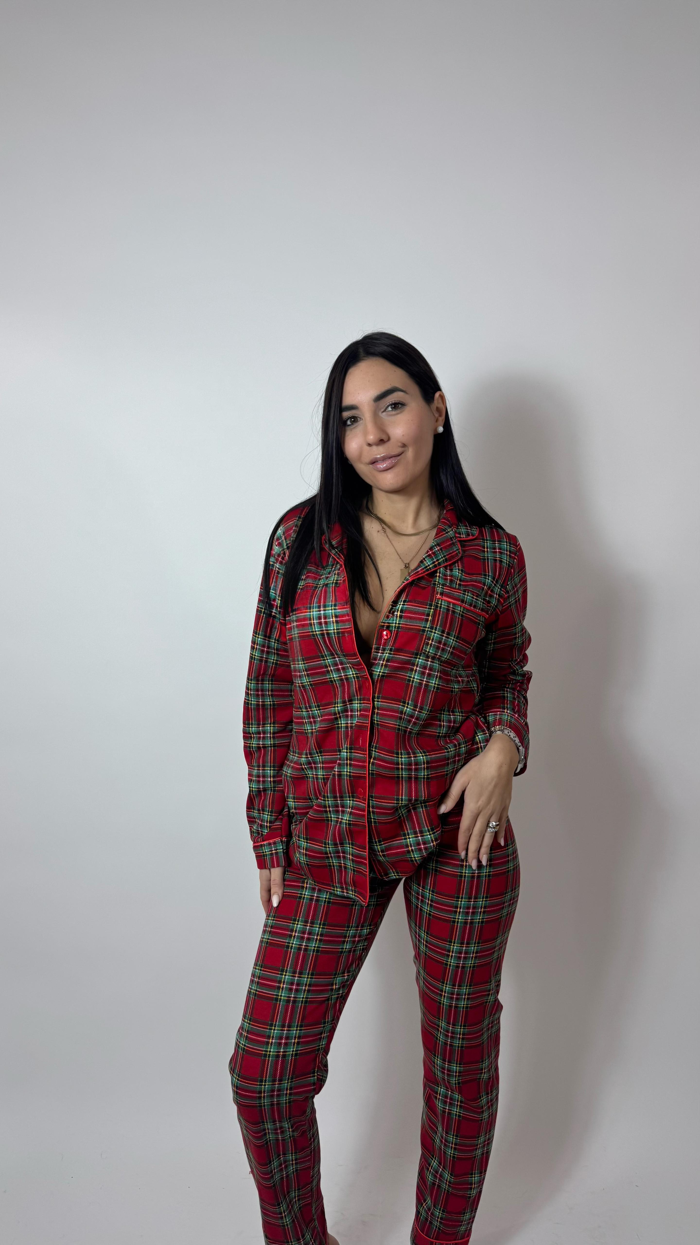 🎄Pigiama Tartan