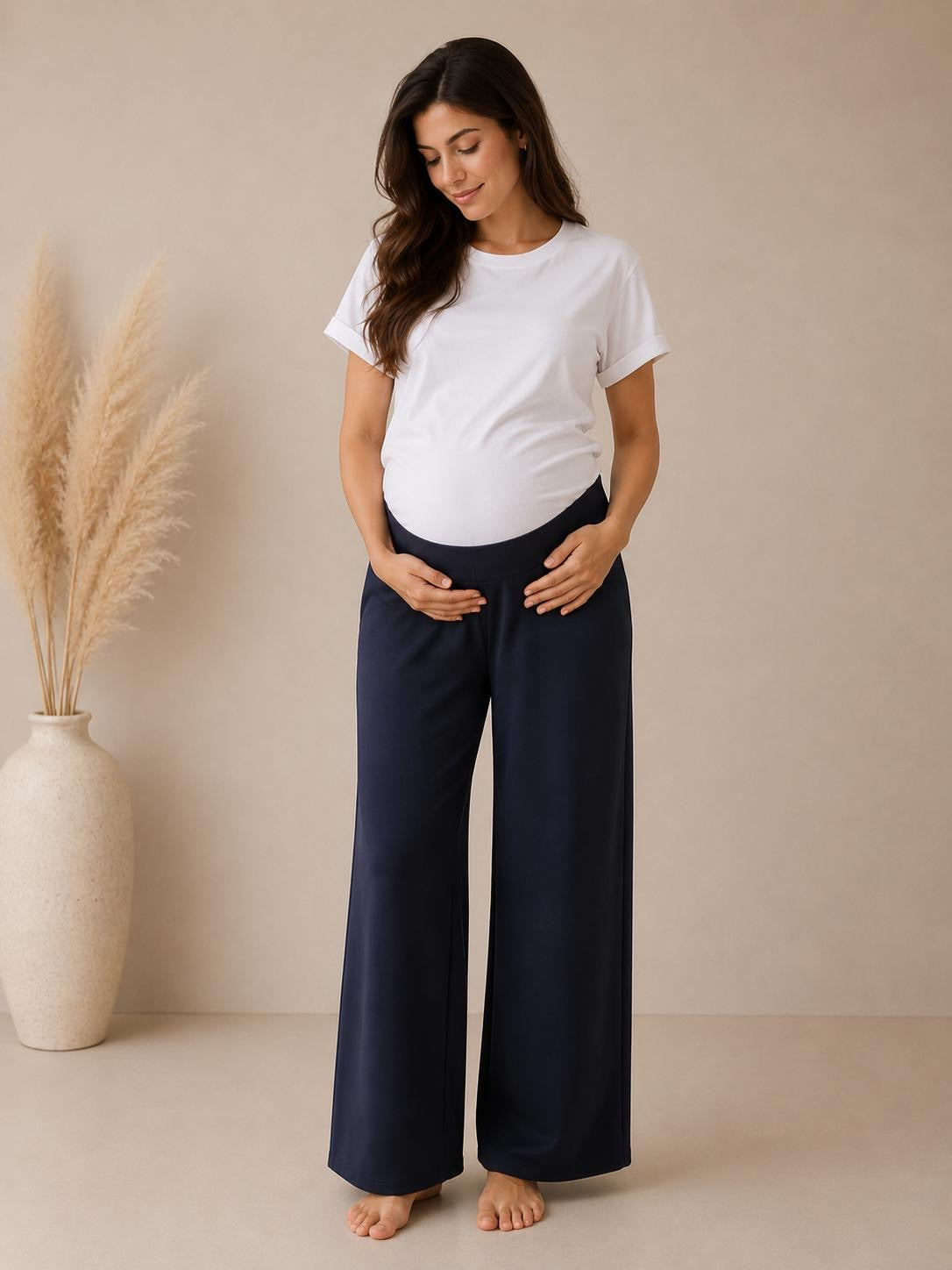 Panta Tuta Flare Blu Notte
