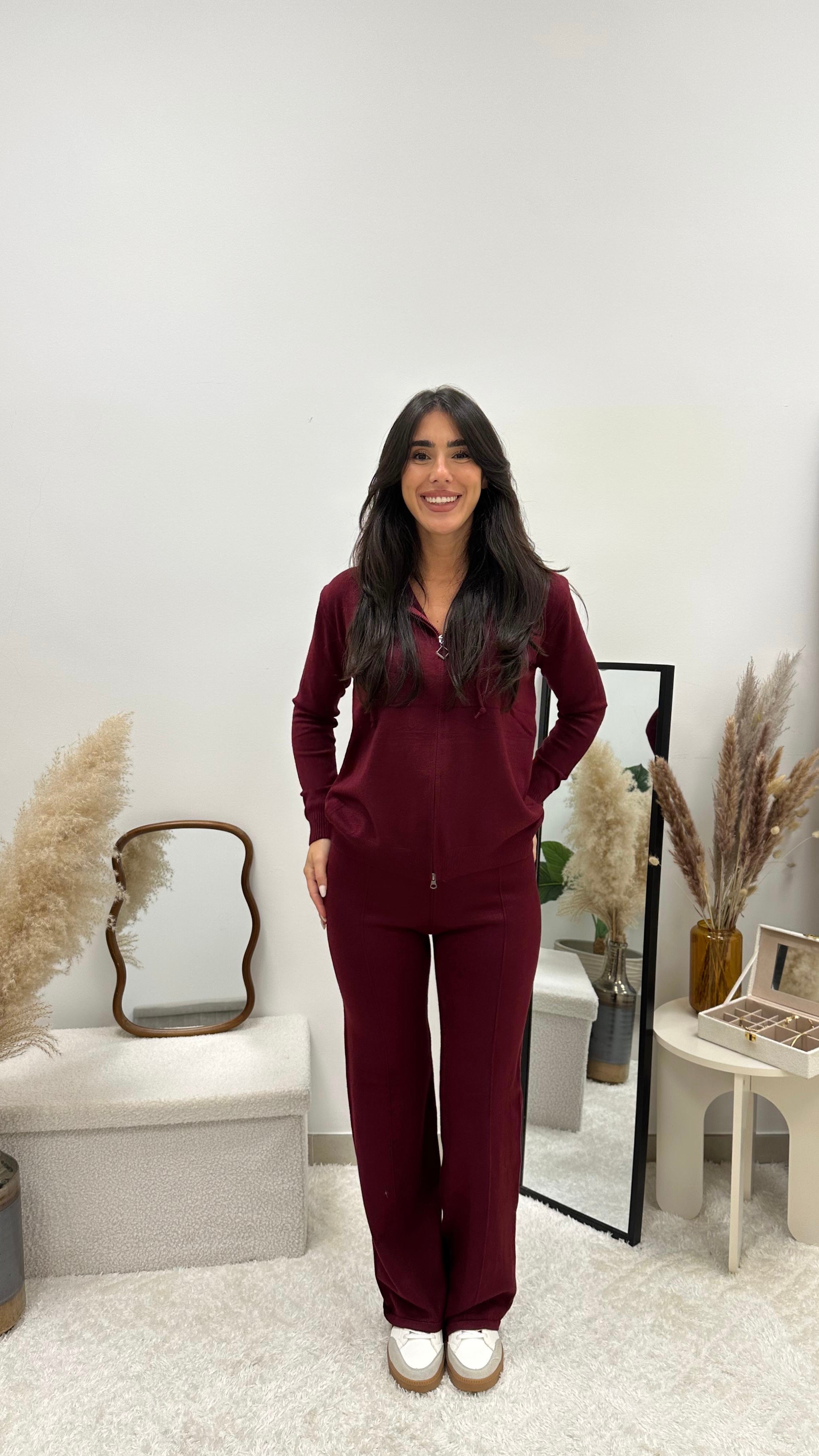 Set All Day Burgundy