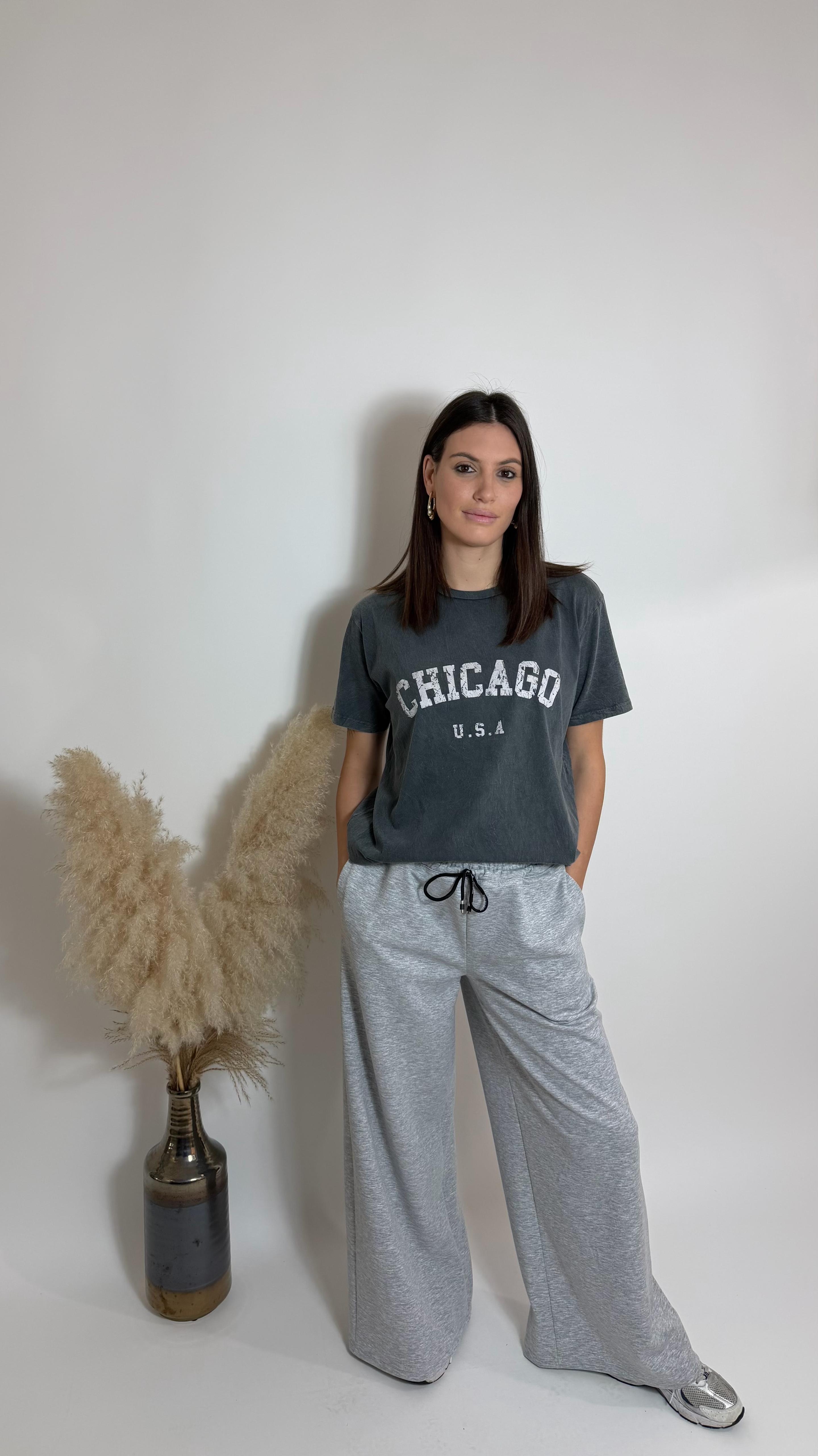 Panta Smock Scuba Grigio