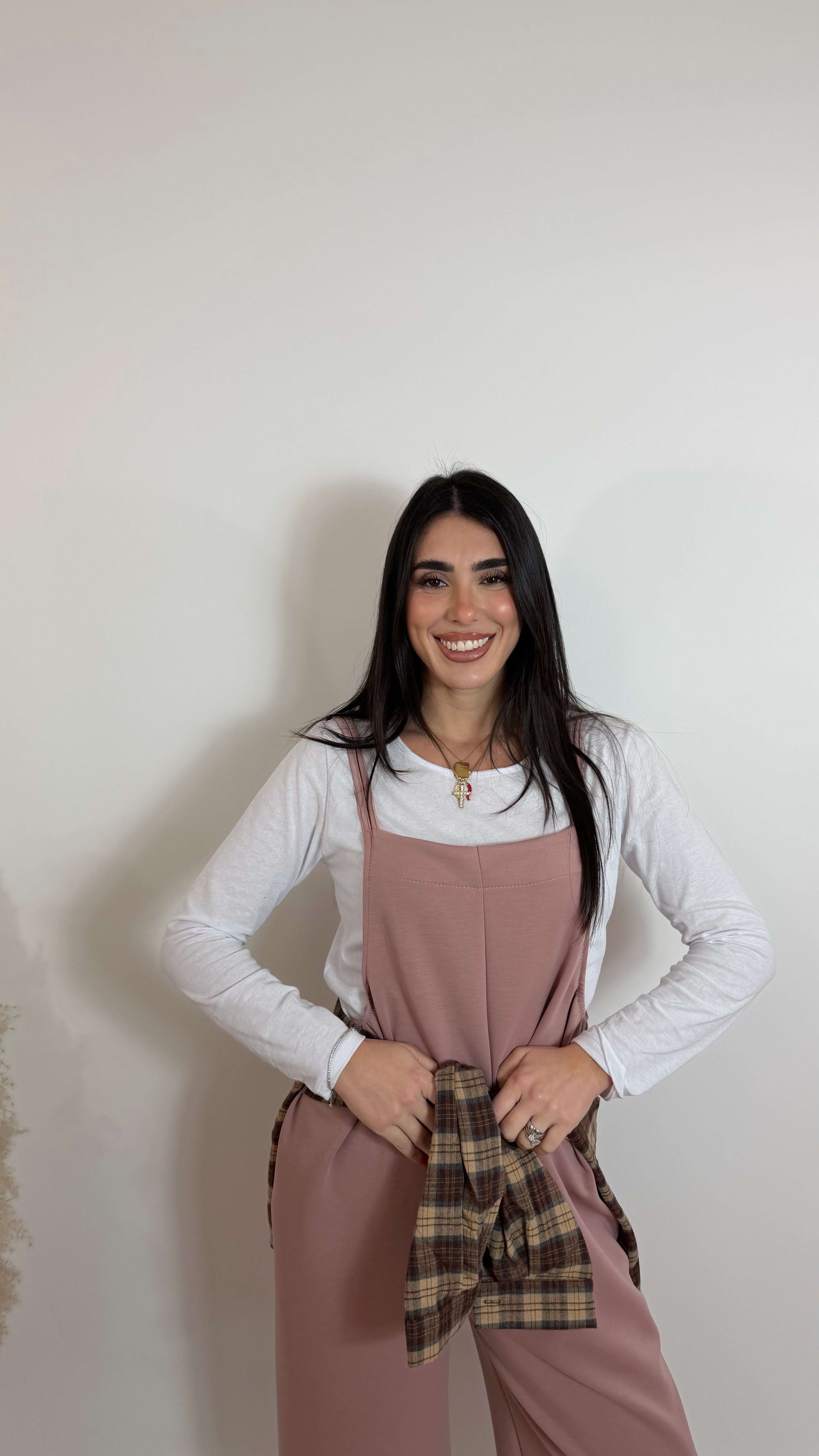 Salopette Comfy-Urban Rosa Cipria