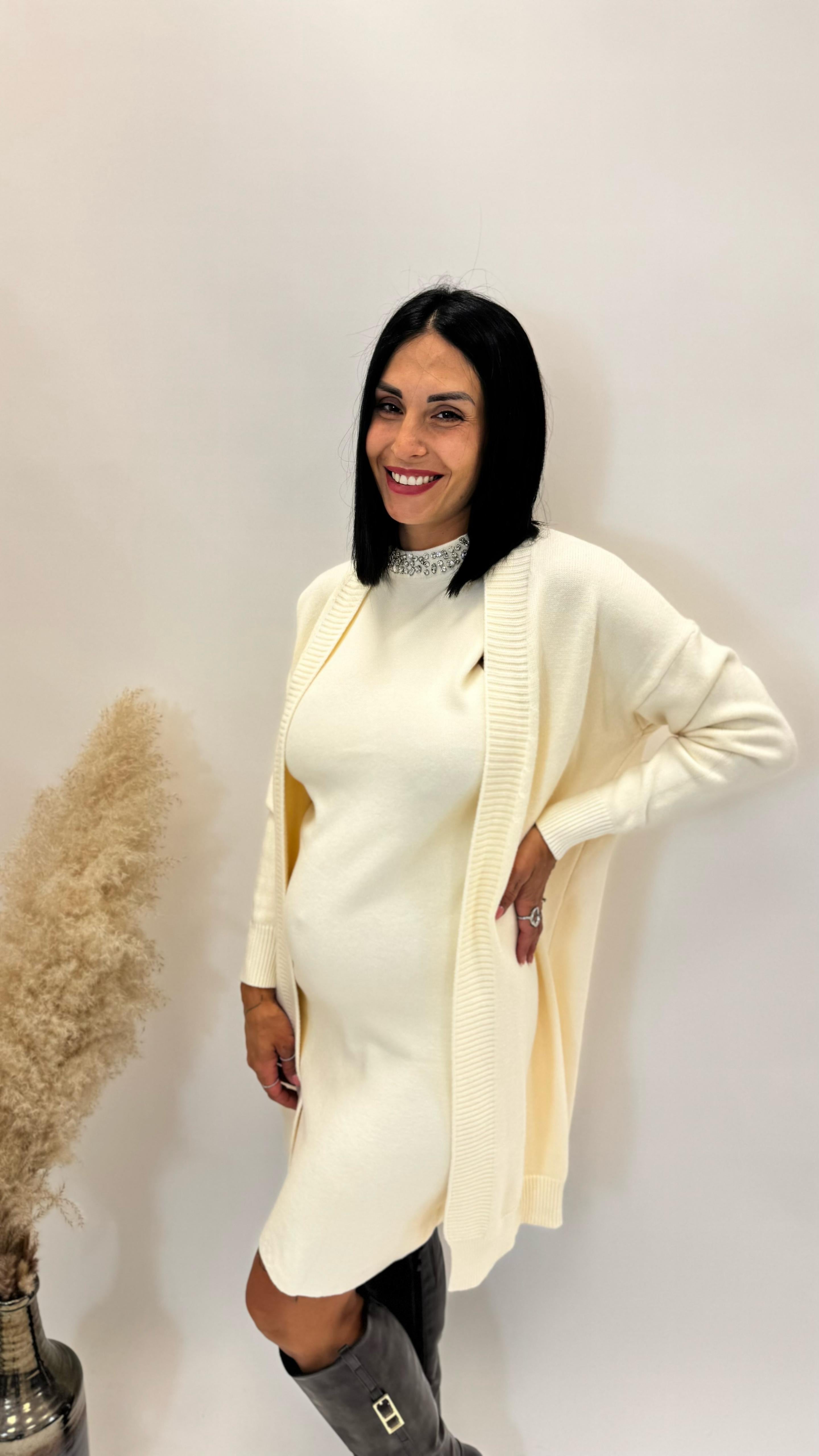 Cardigan Cannolè Top Quality Burro