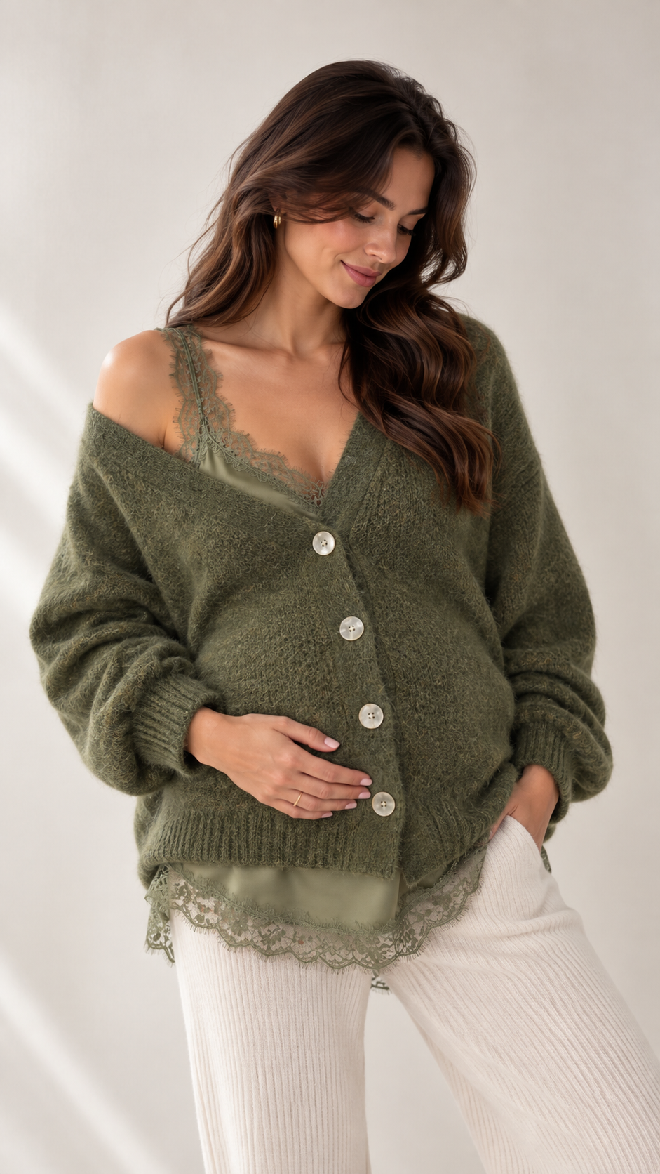 Cardigan Soft Touch Verde
