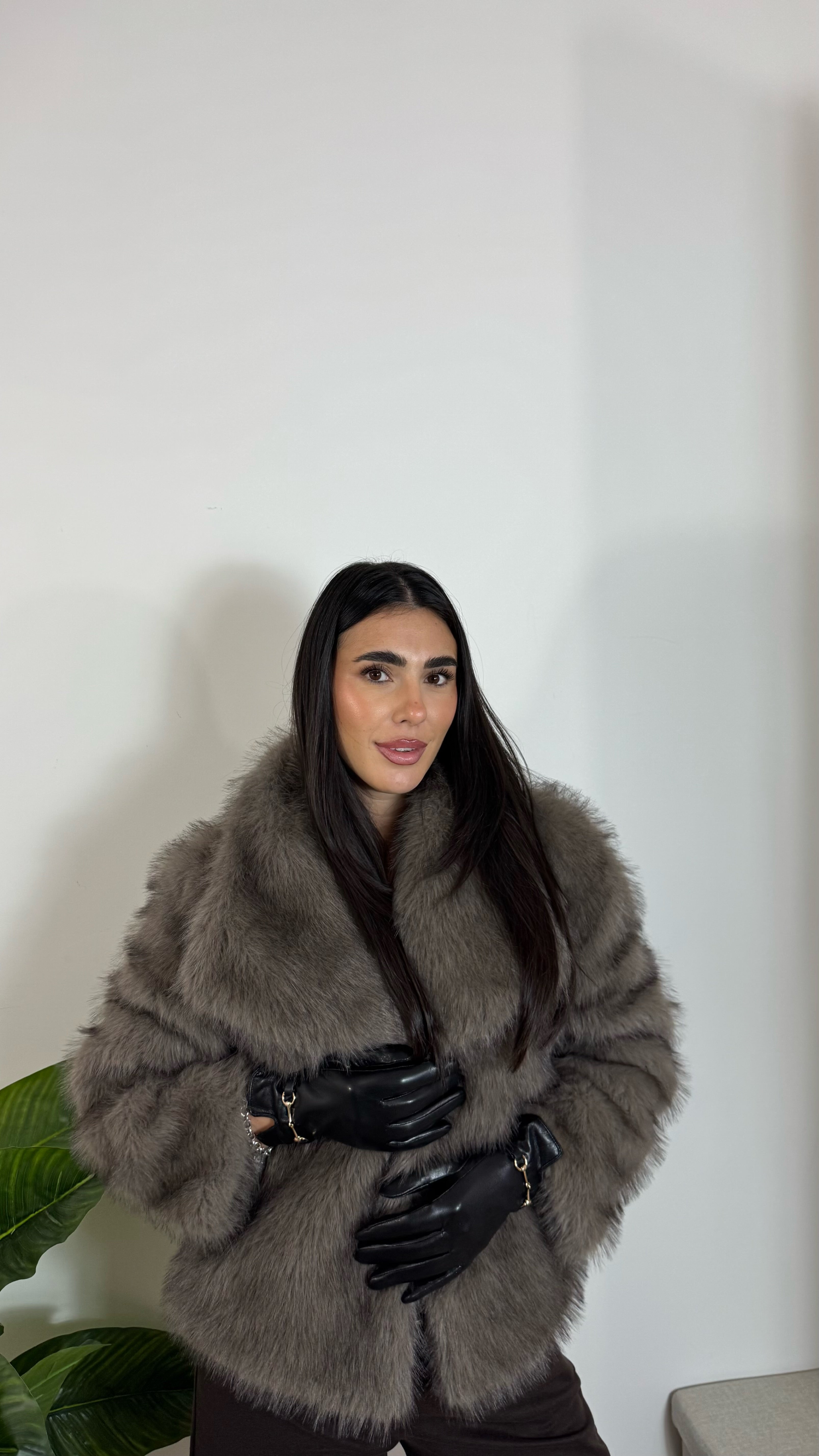 Guanti Similpelle Black