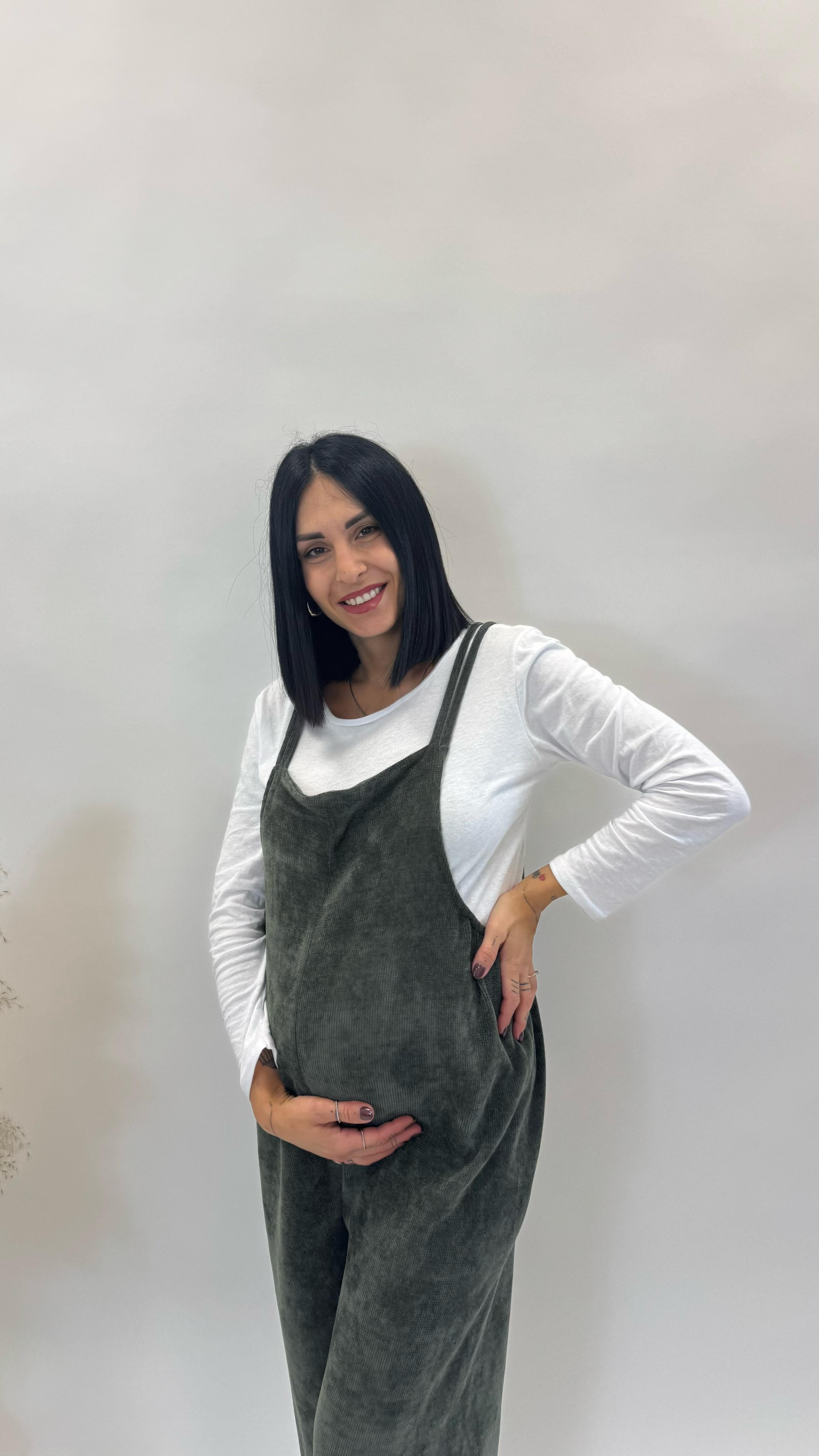 Salopette Comfy Verde Olive