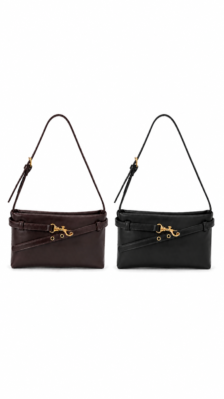 Borsa Mini Belt Nera