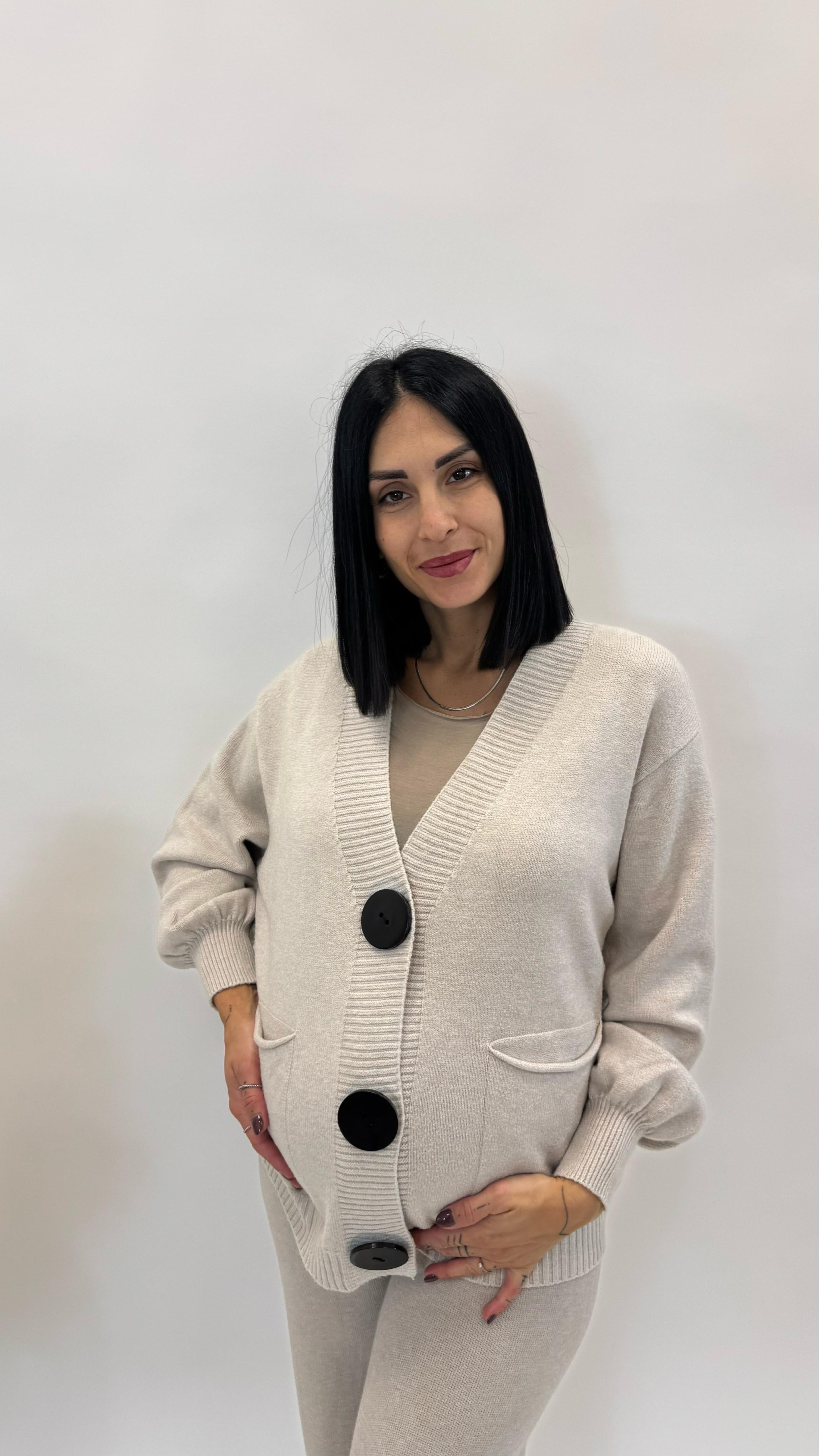 Pantalone BE YOU Tortora