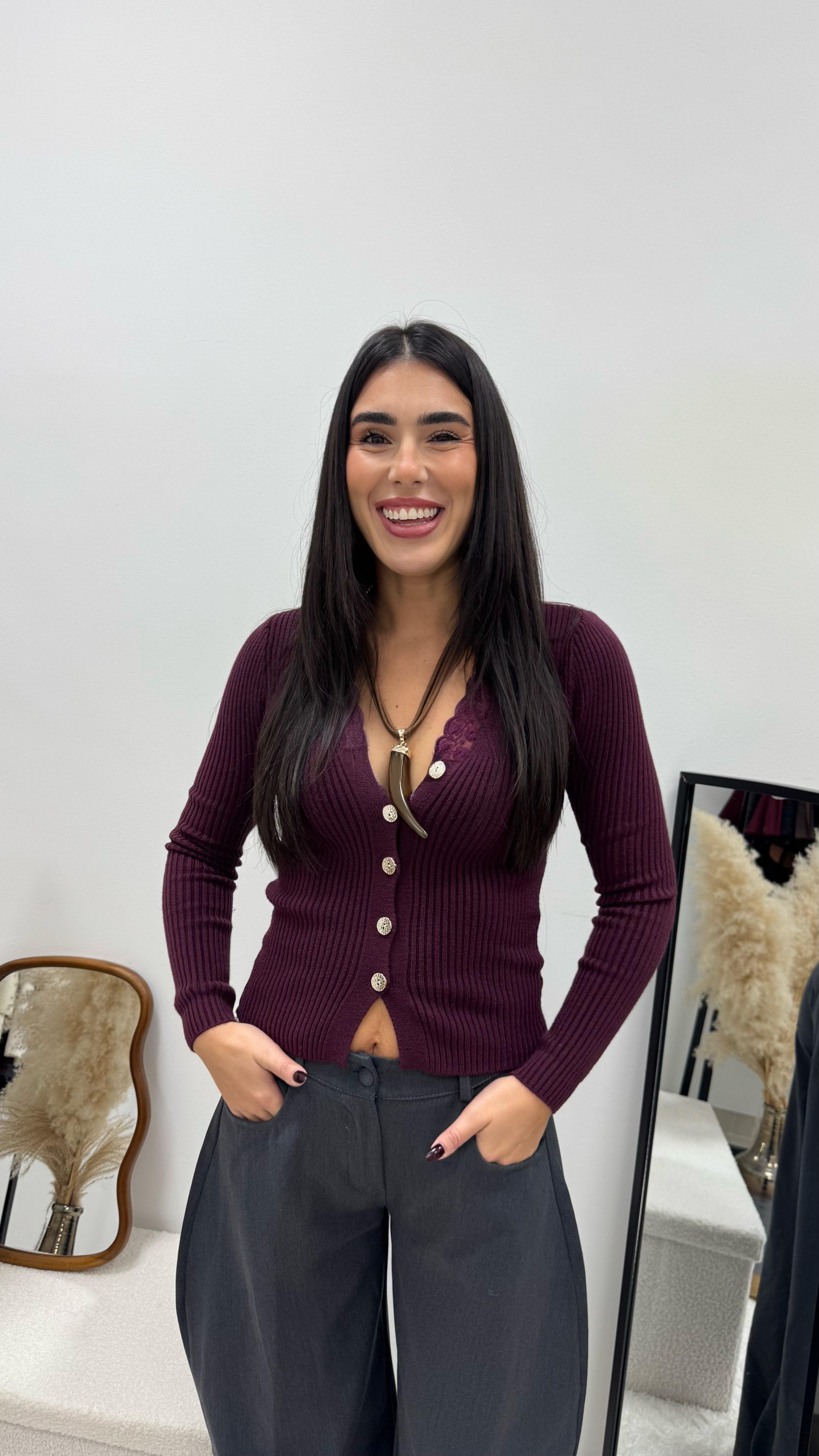 Pantalone Balloon Classic Grigio Piombo