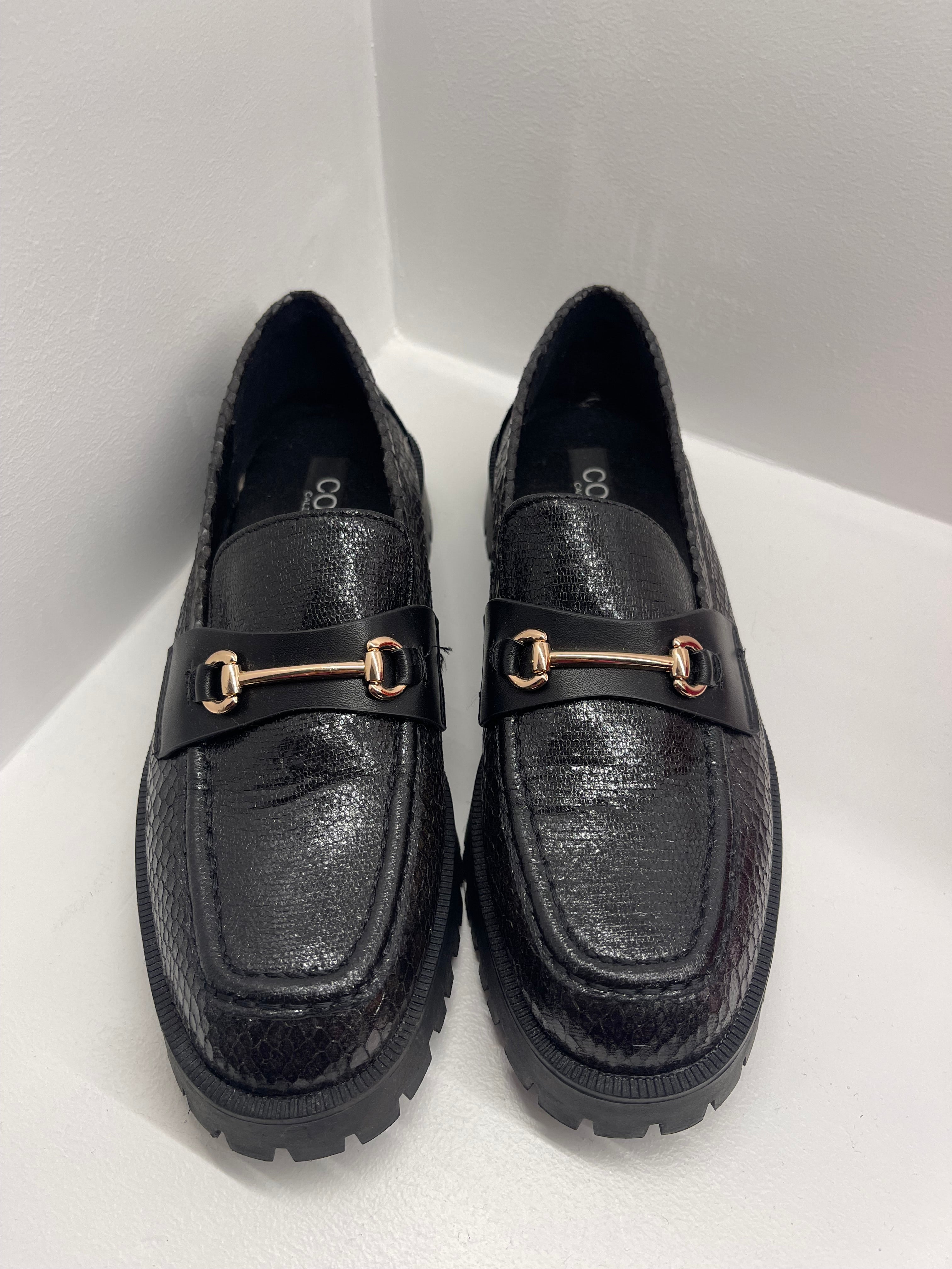 Mocassino Cocco Black n.38