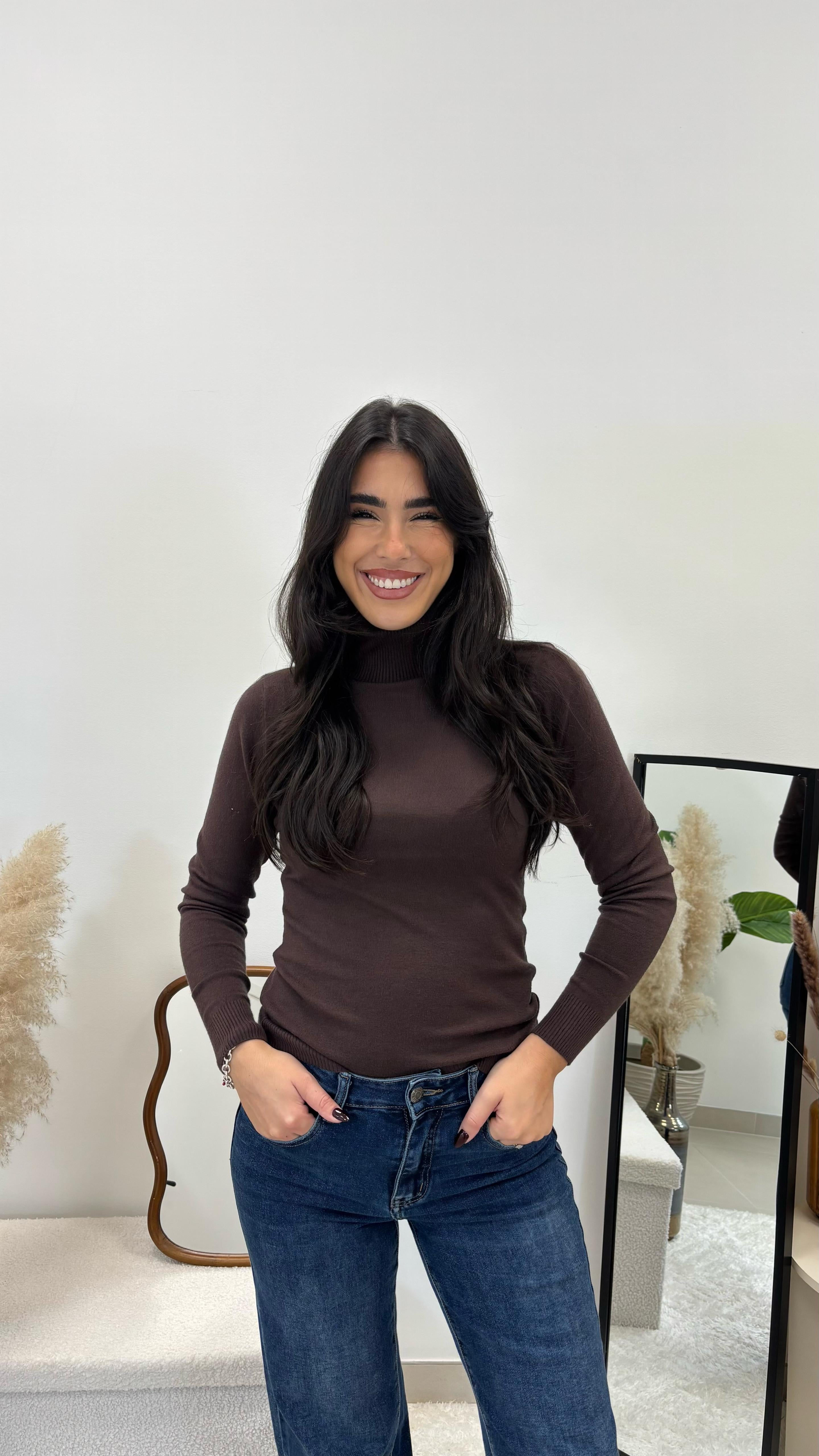 Pull Be You Collo Alto Choco