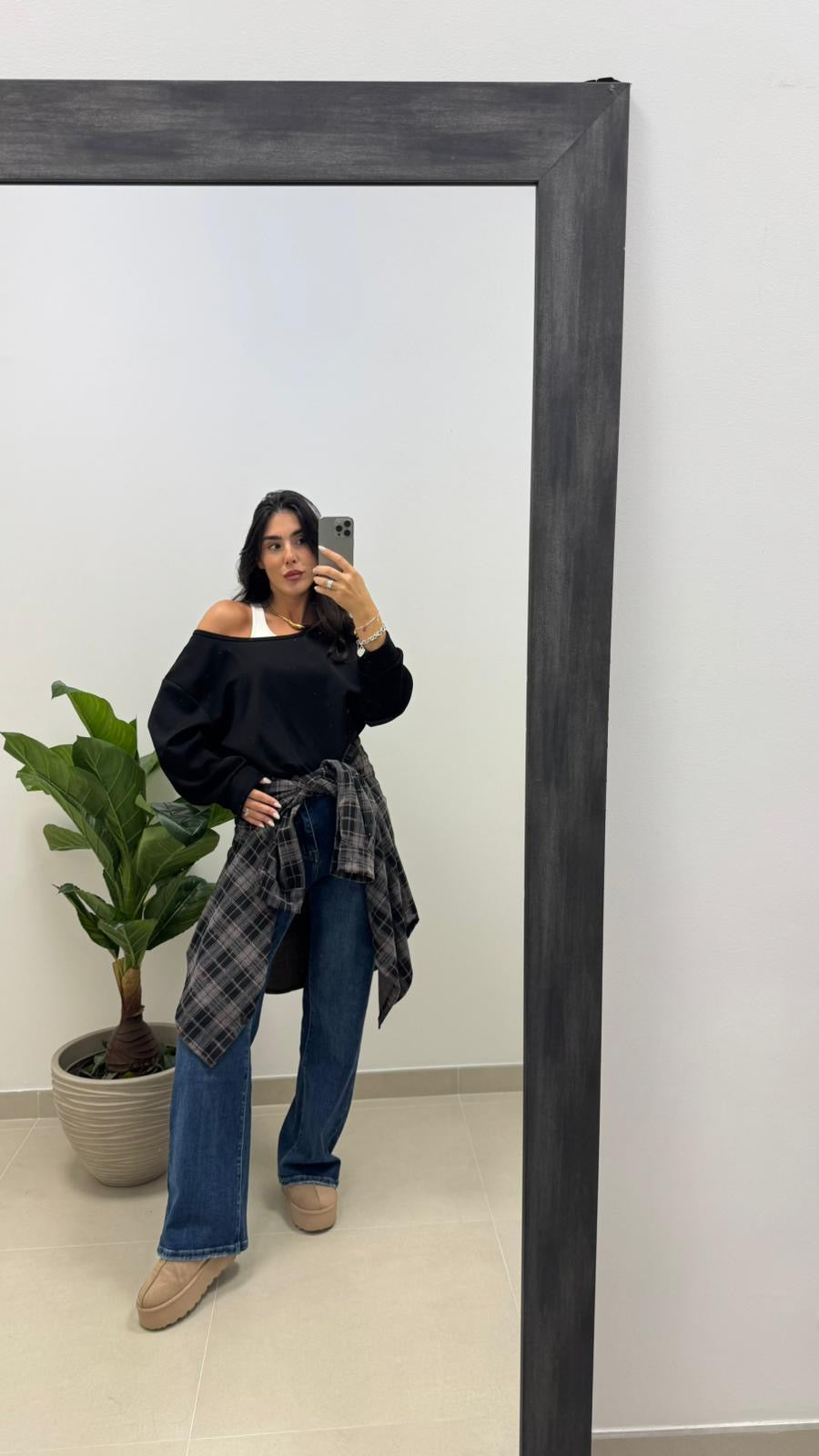 Maglia Canotta Cucita