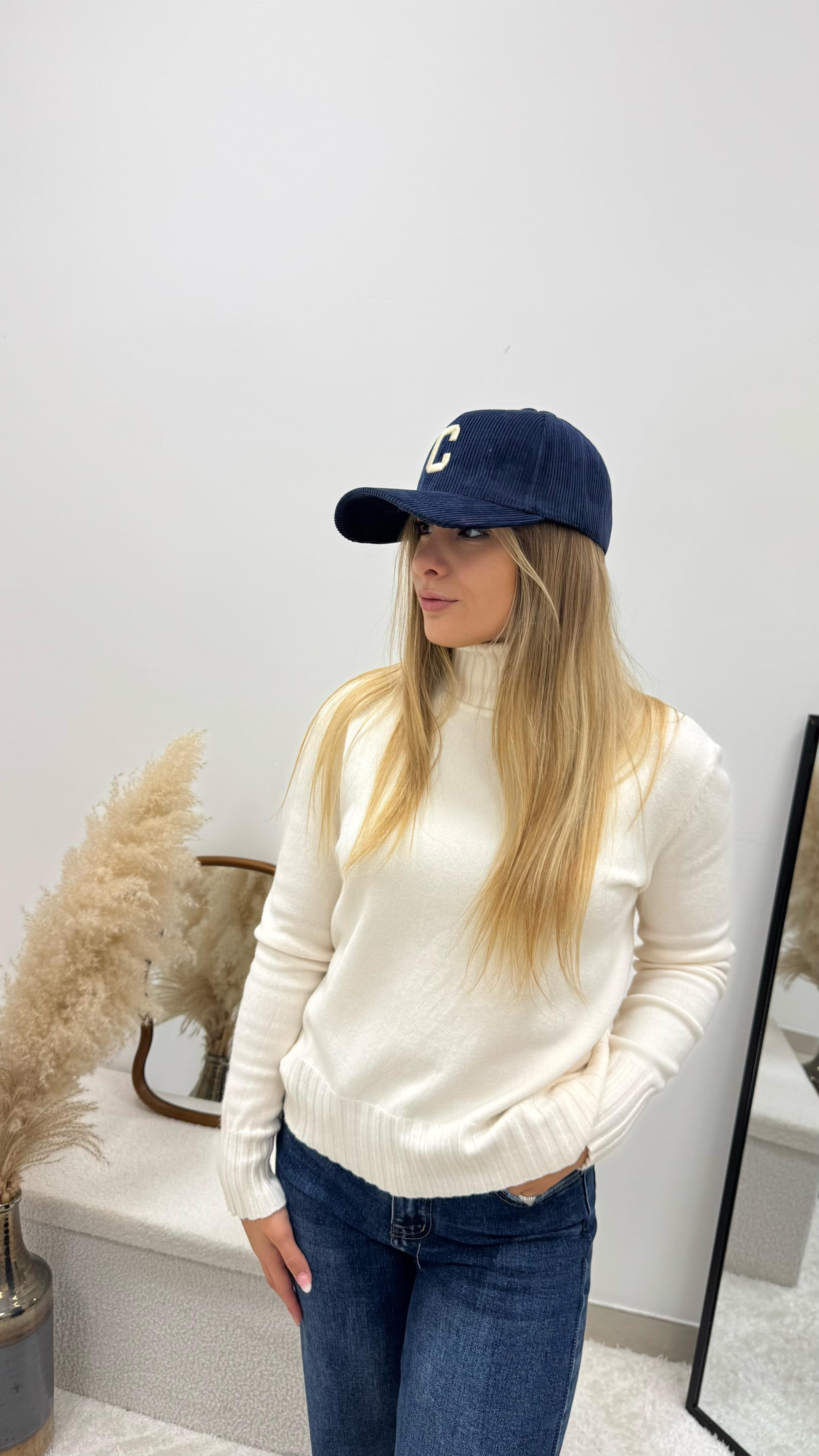 Baseball Cap Rennino Blu Notte