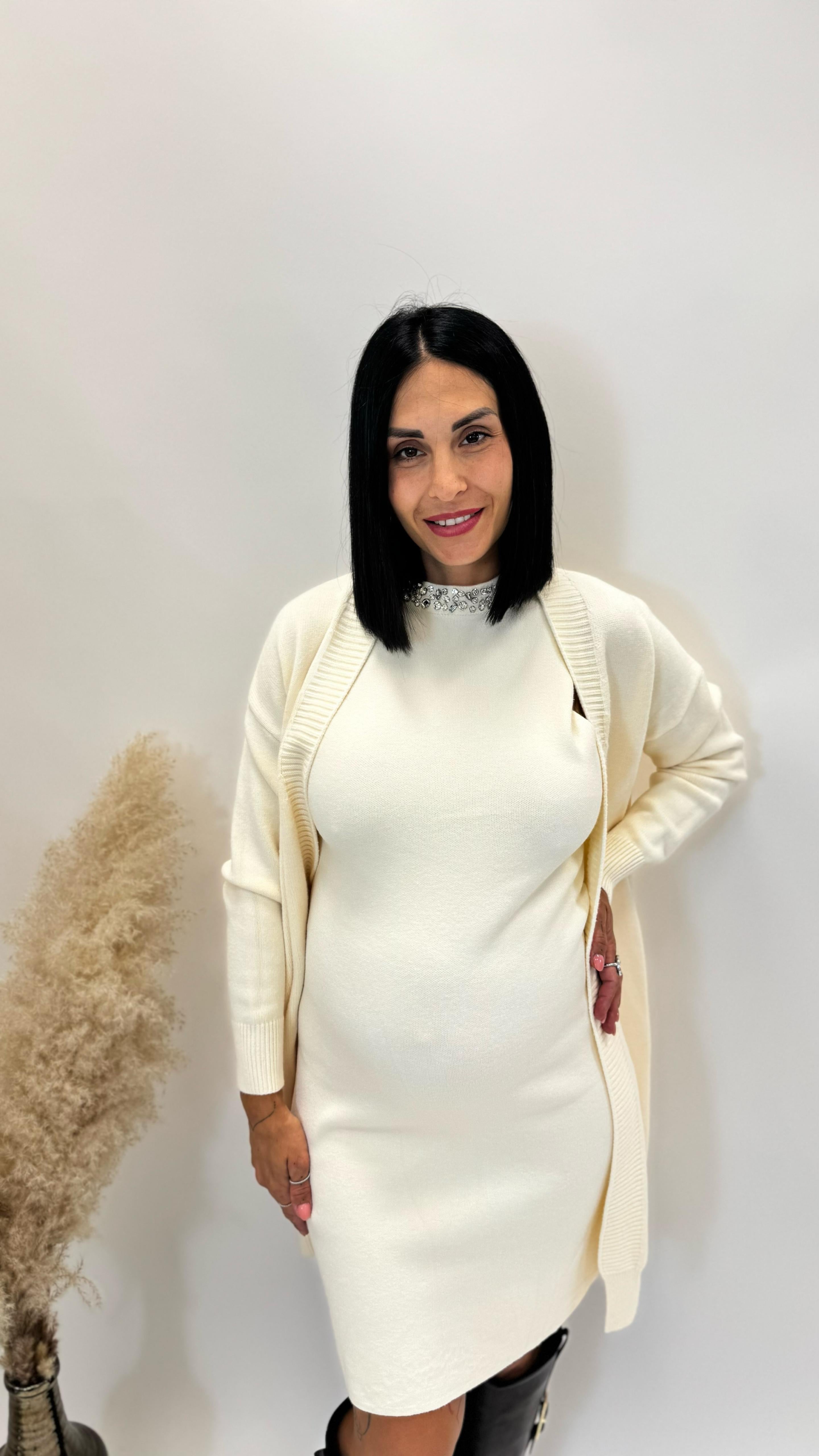 Cardigan Cannolè Top Quality Burro