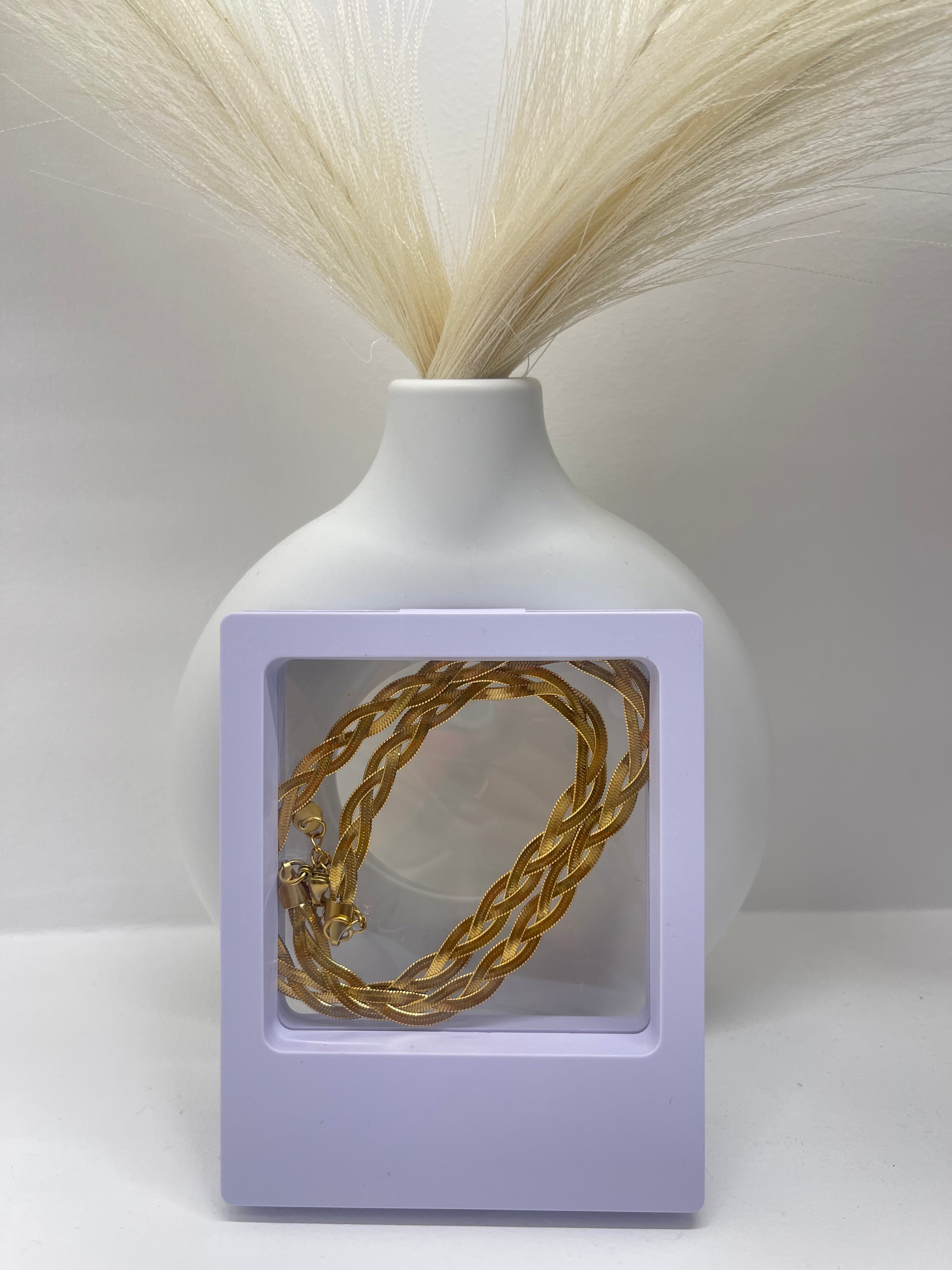 Collana Golden Twist