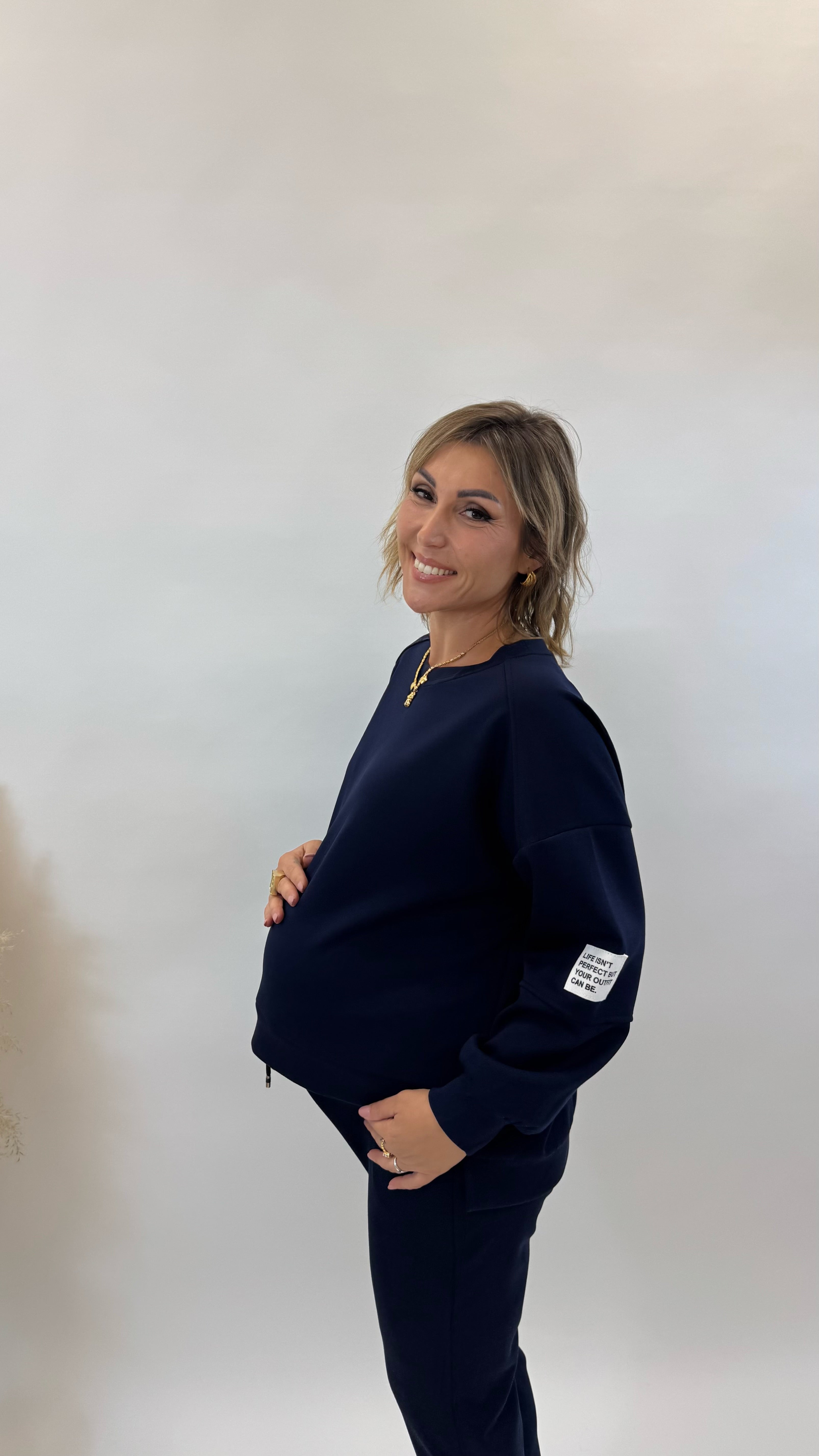 Tuta Perfect Outfit Blu Notte