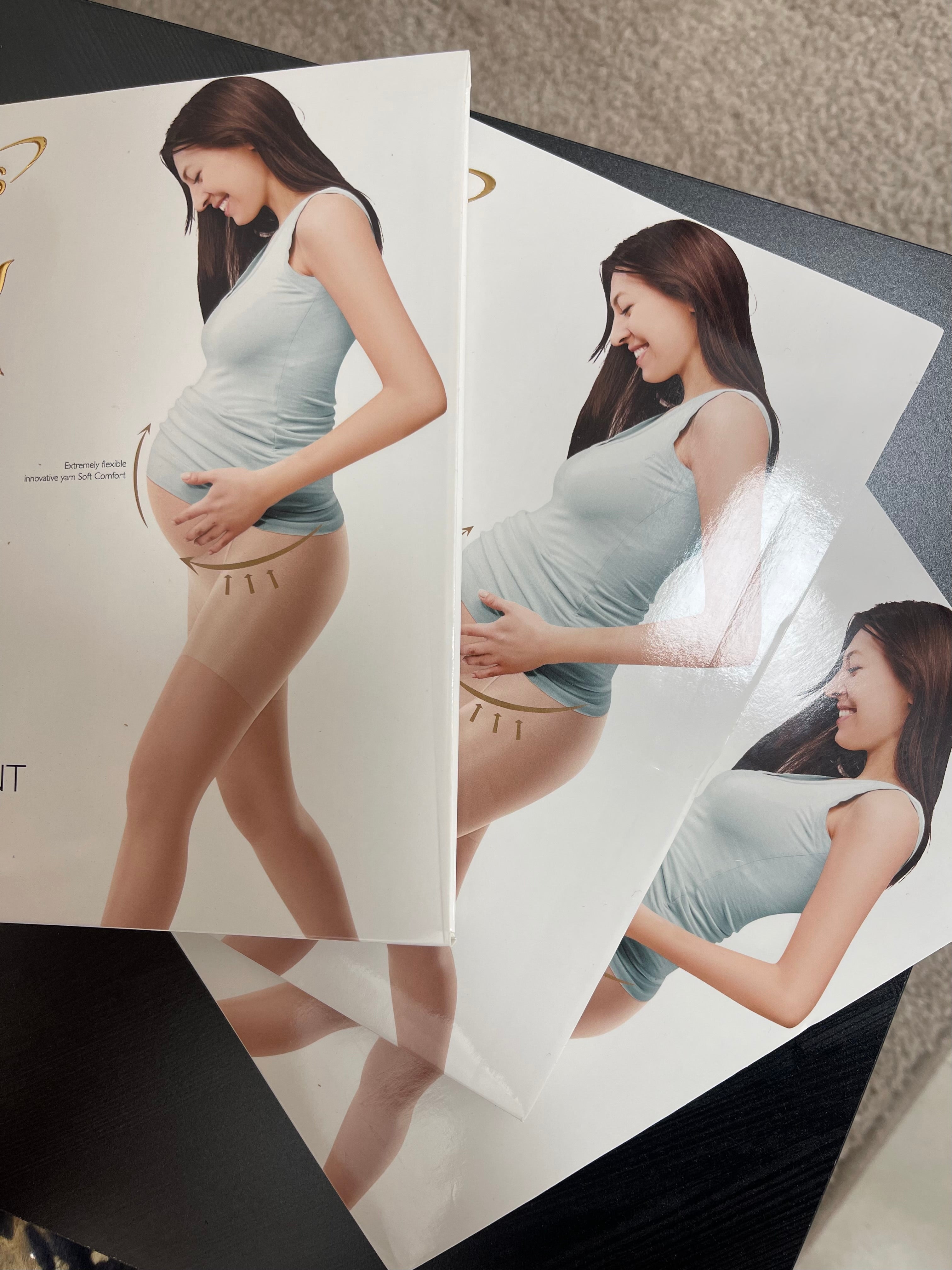 Collant 40 Den “MomToBeApproved” Nude