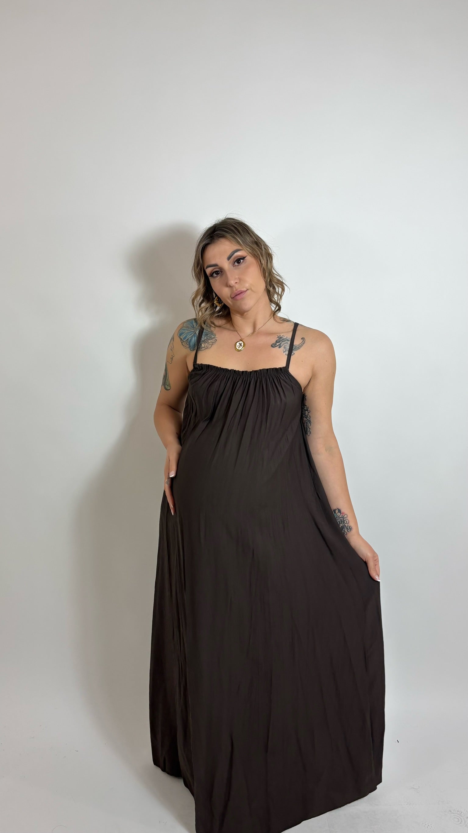 Maxi Dress Jewel Choco