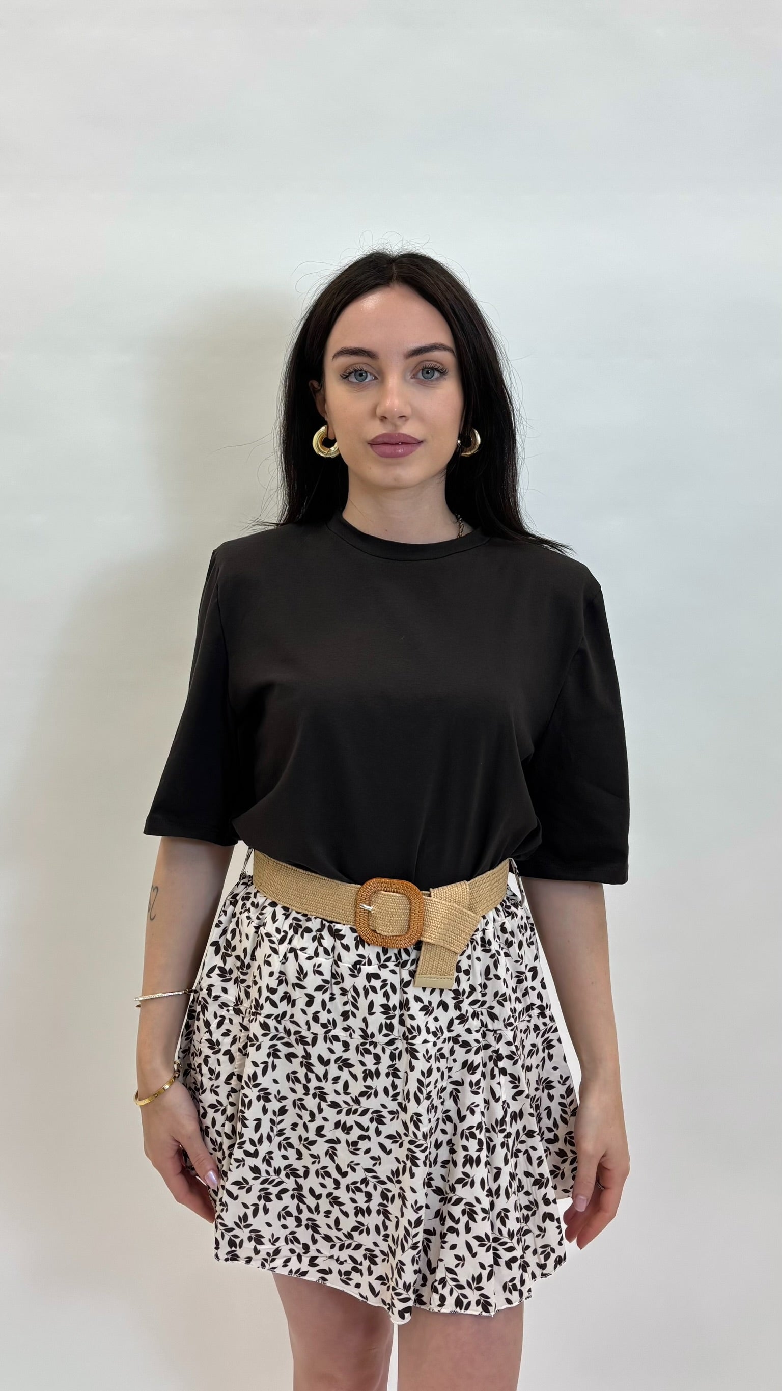 Skort Bloom con Cintura Burro