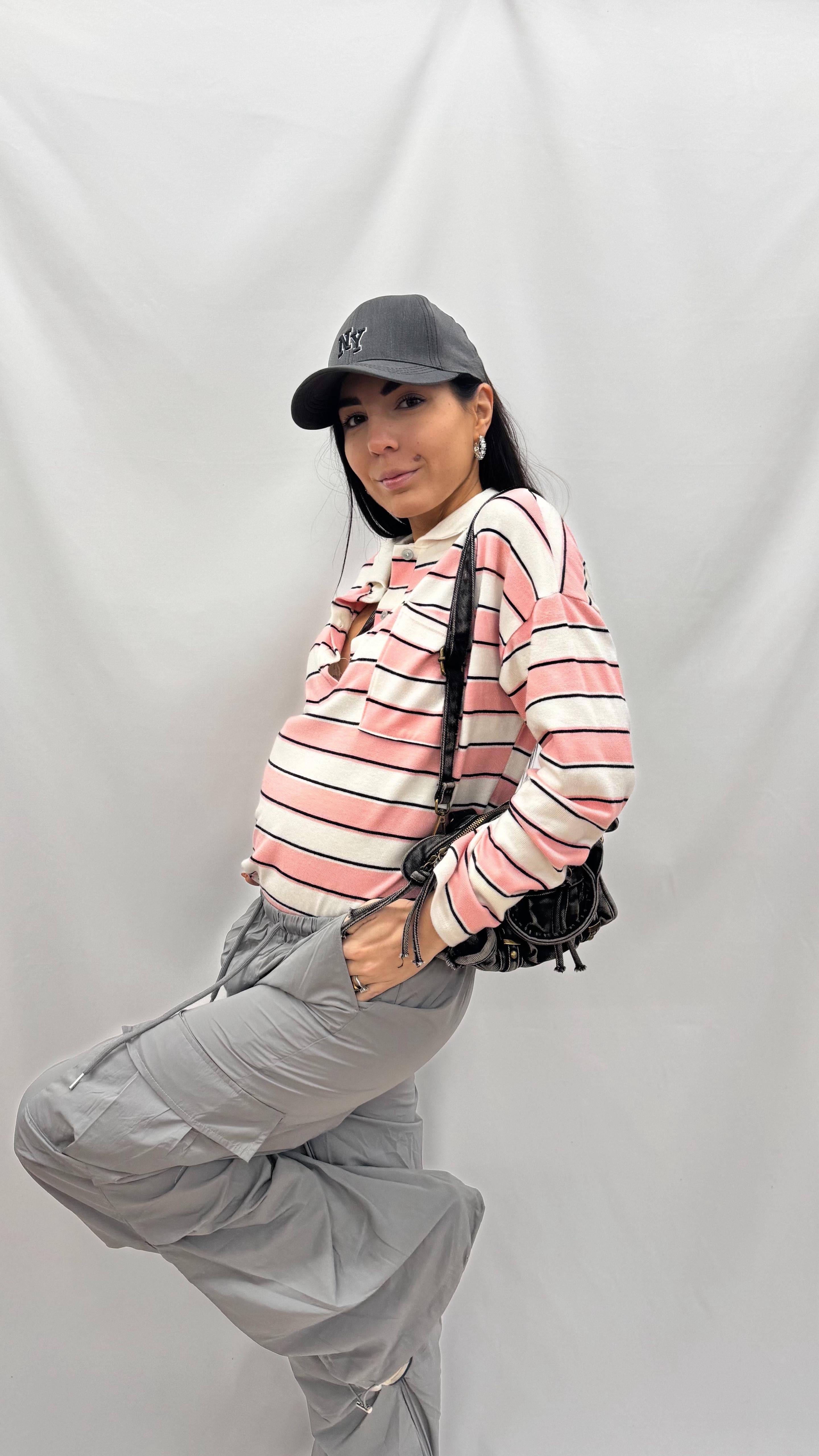 Pantalone Cargo Piombo