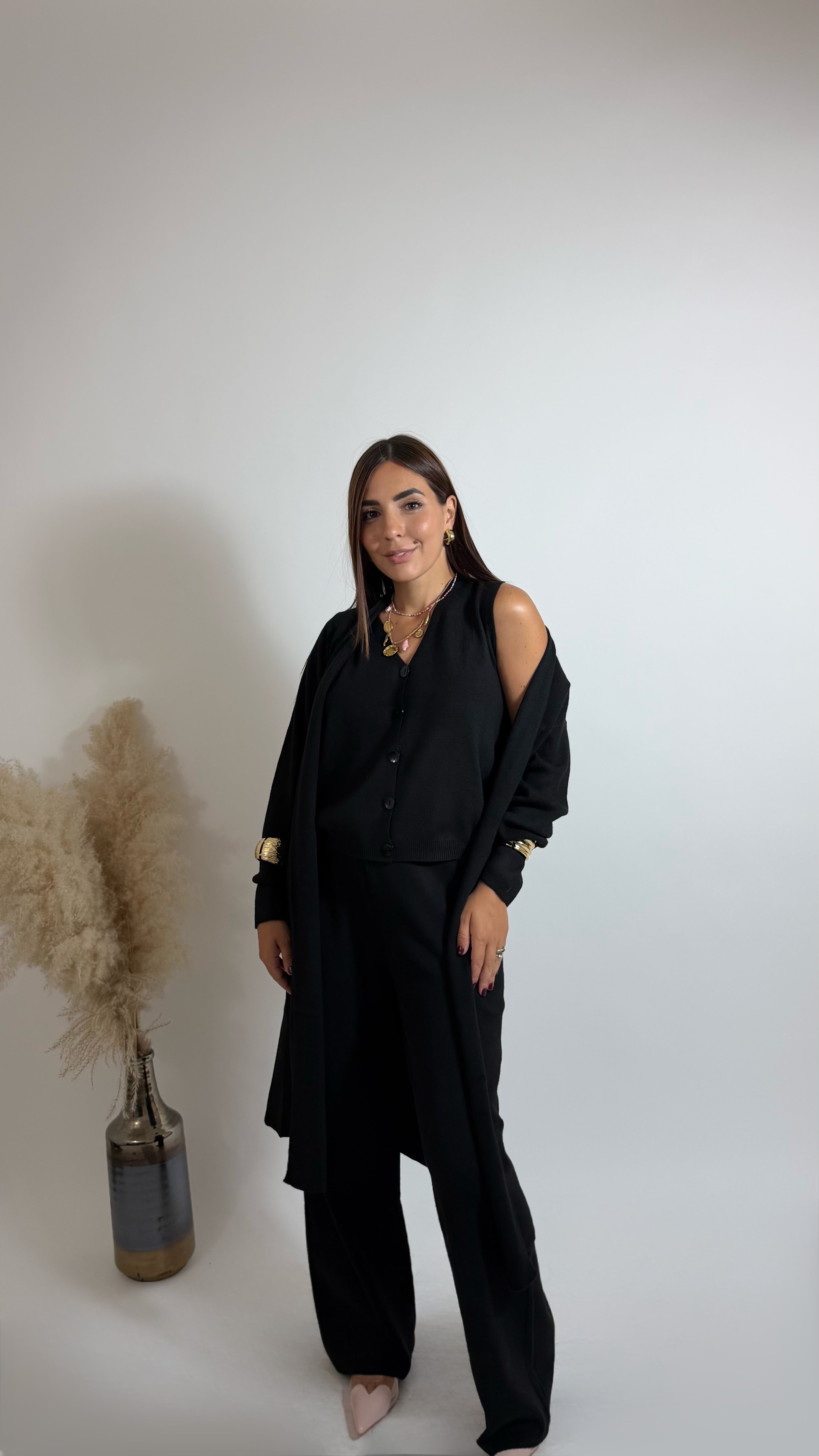 Set 3 Pezzi Cozy Chic Nero
