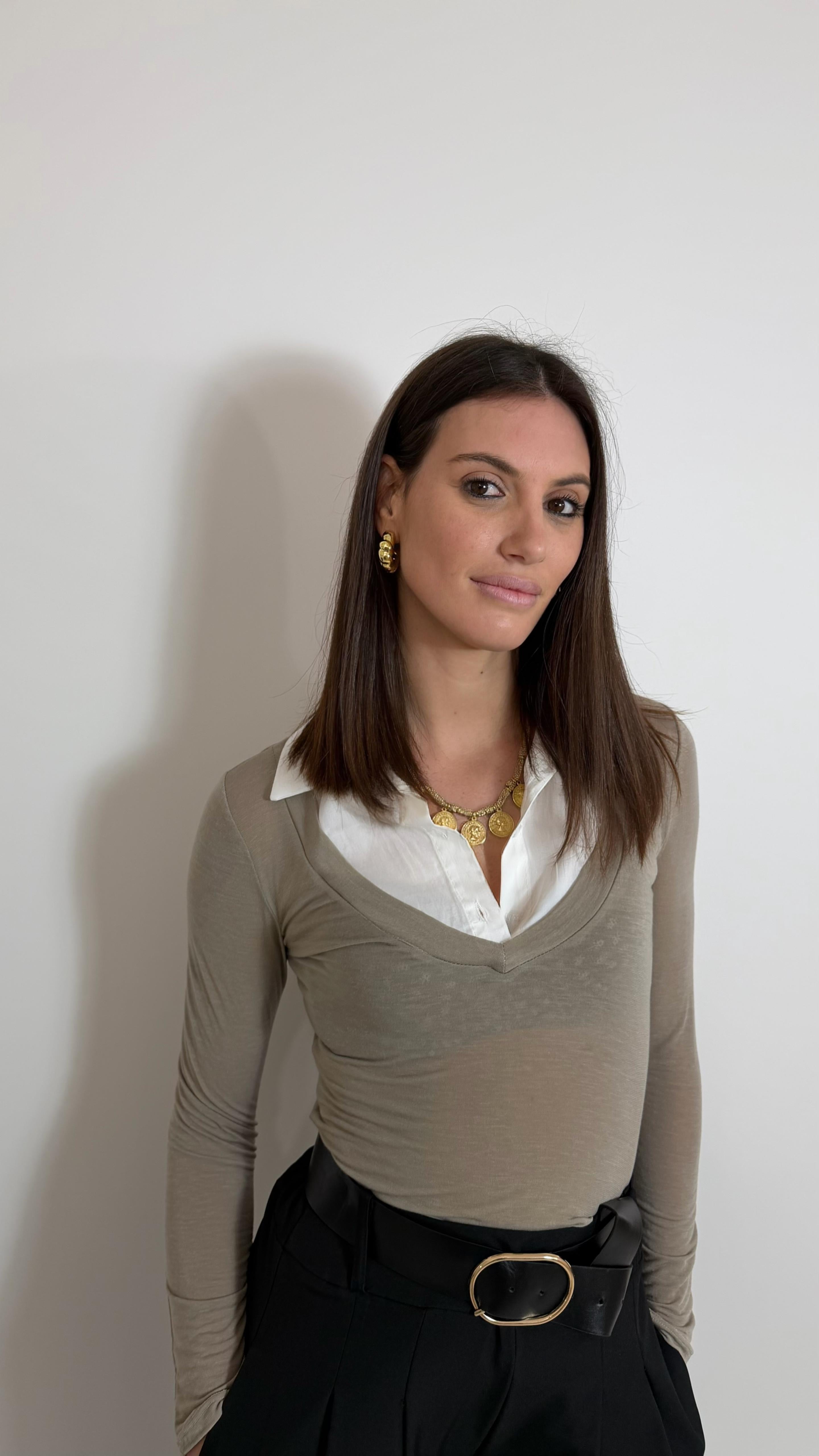 Body Cashmere Colletto Nude