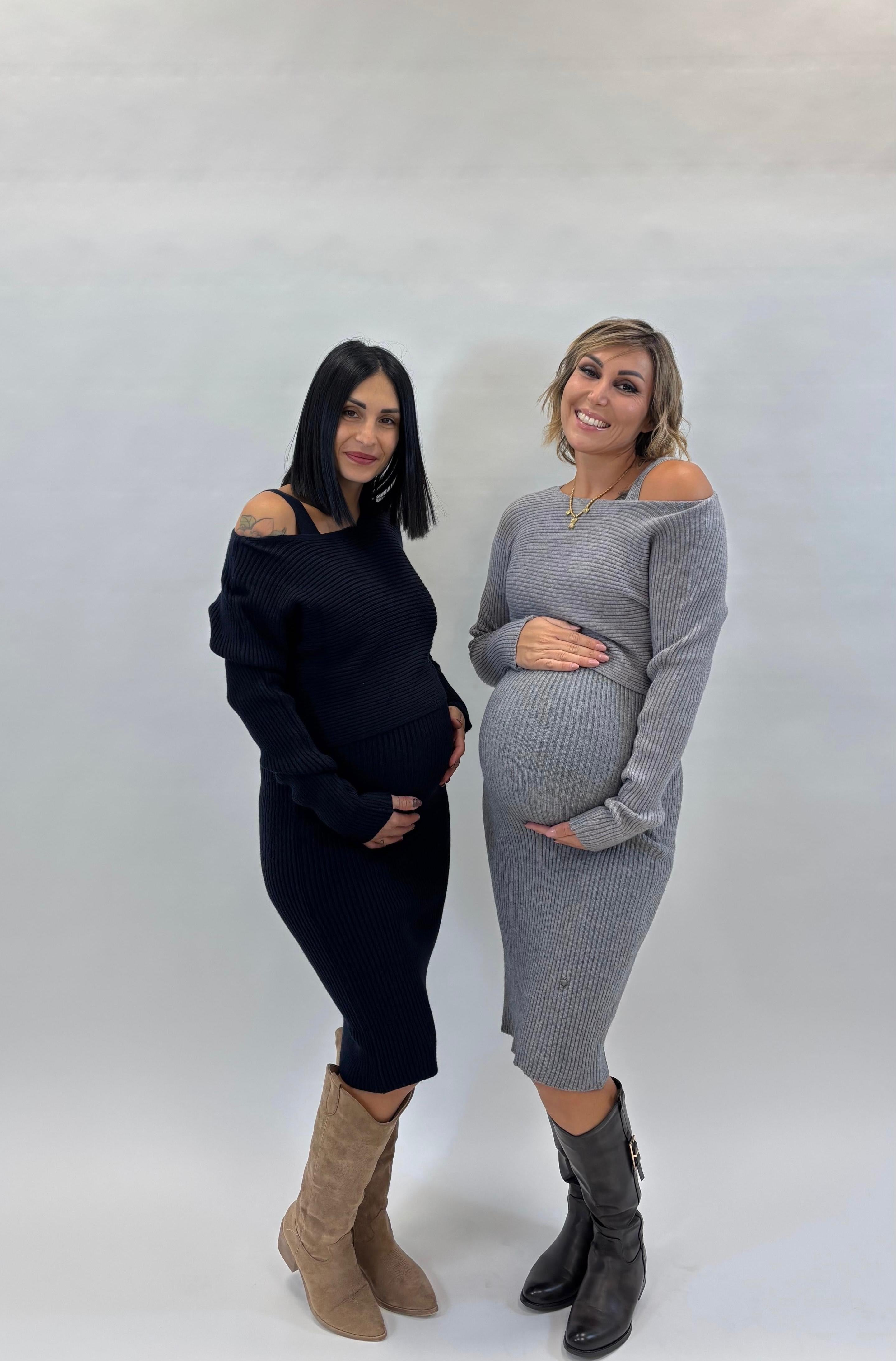 Abito Due Pezzi Blu Notte