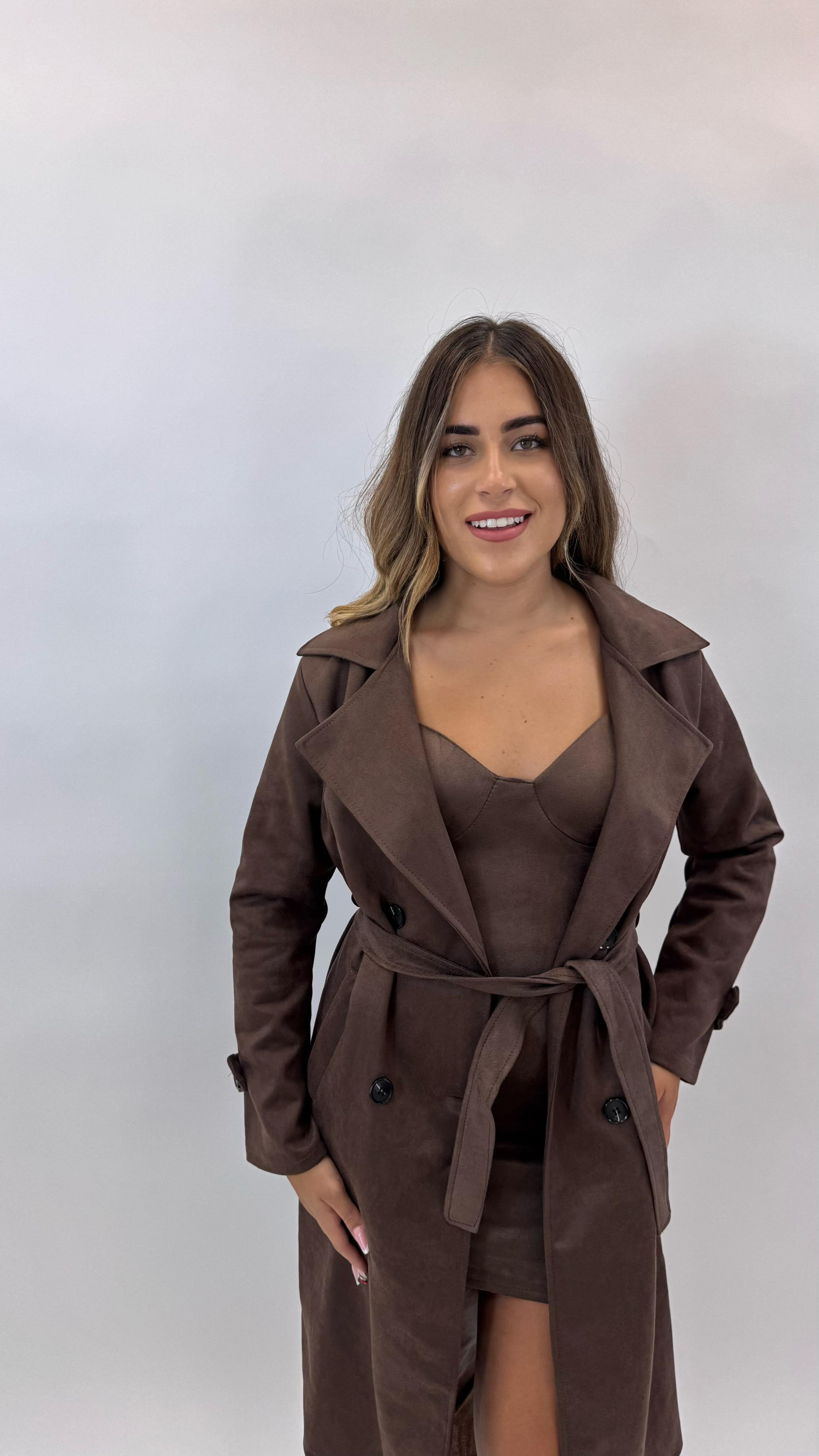 Trench Suede Cacao