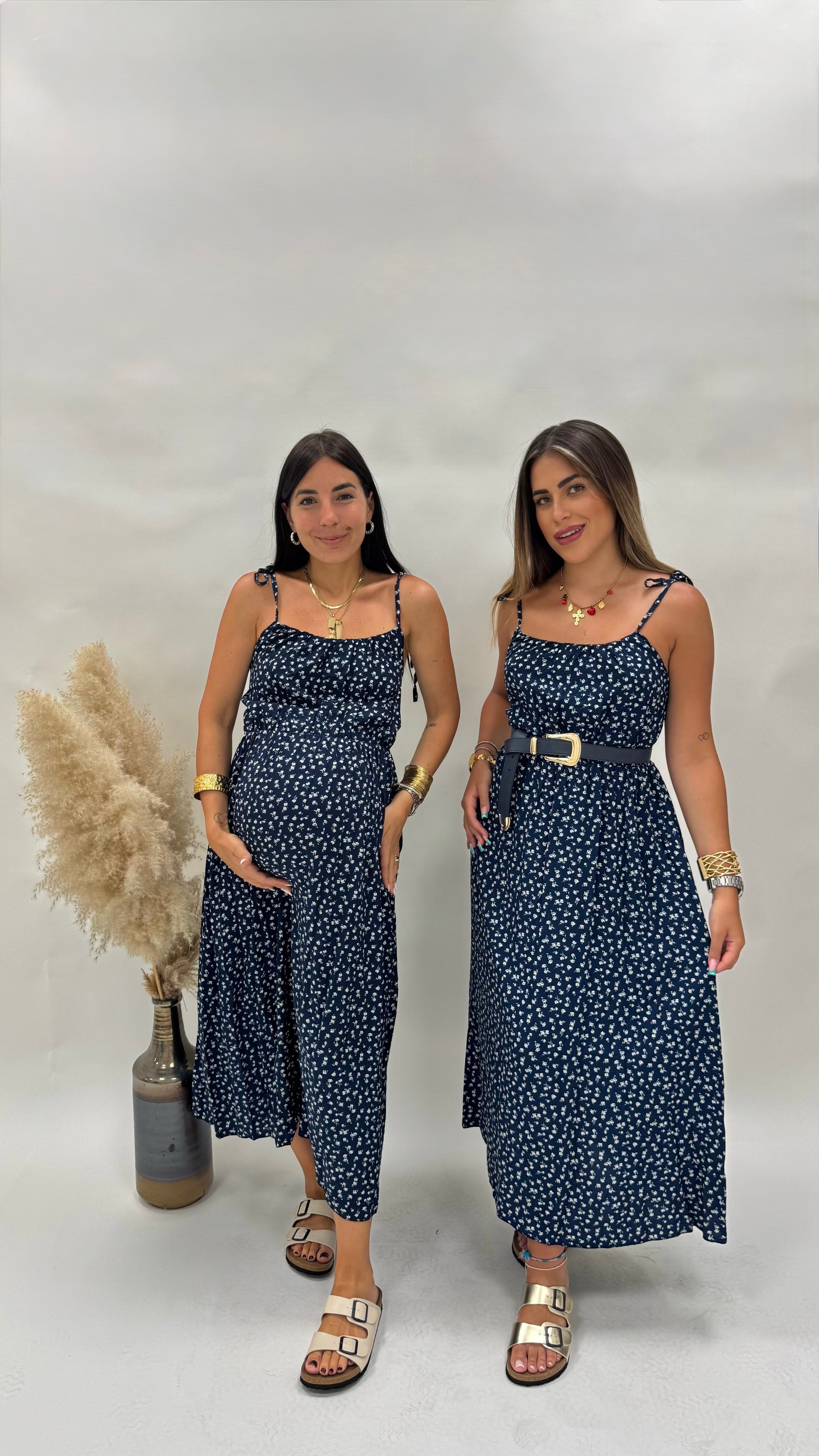 Abito Bloom Blu