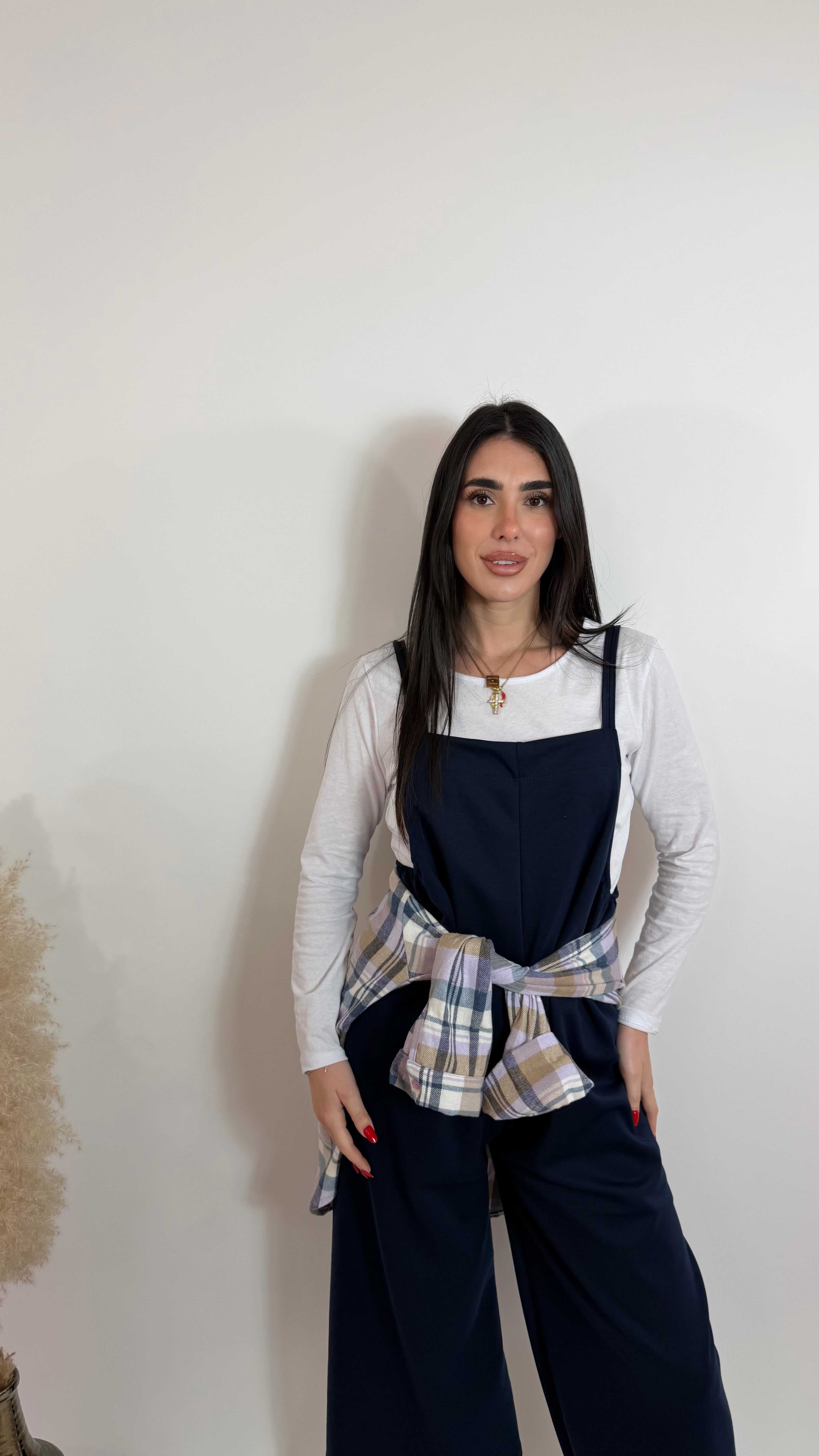 Salopette Comfy-Urban Blu Notte