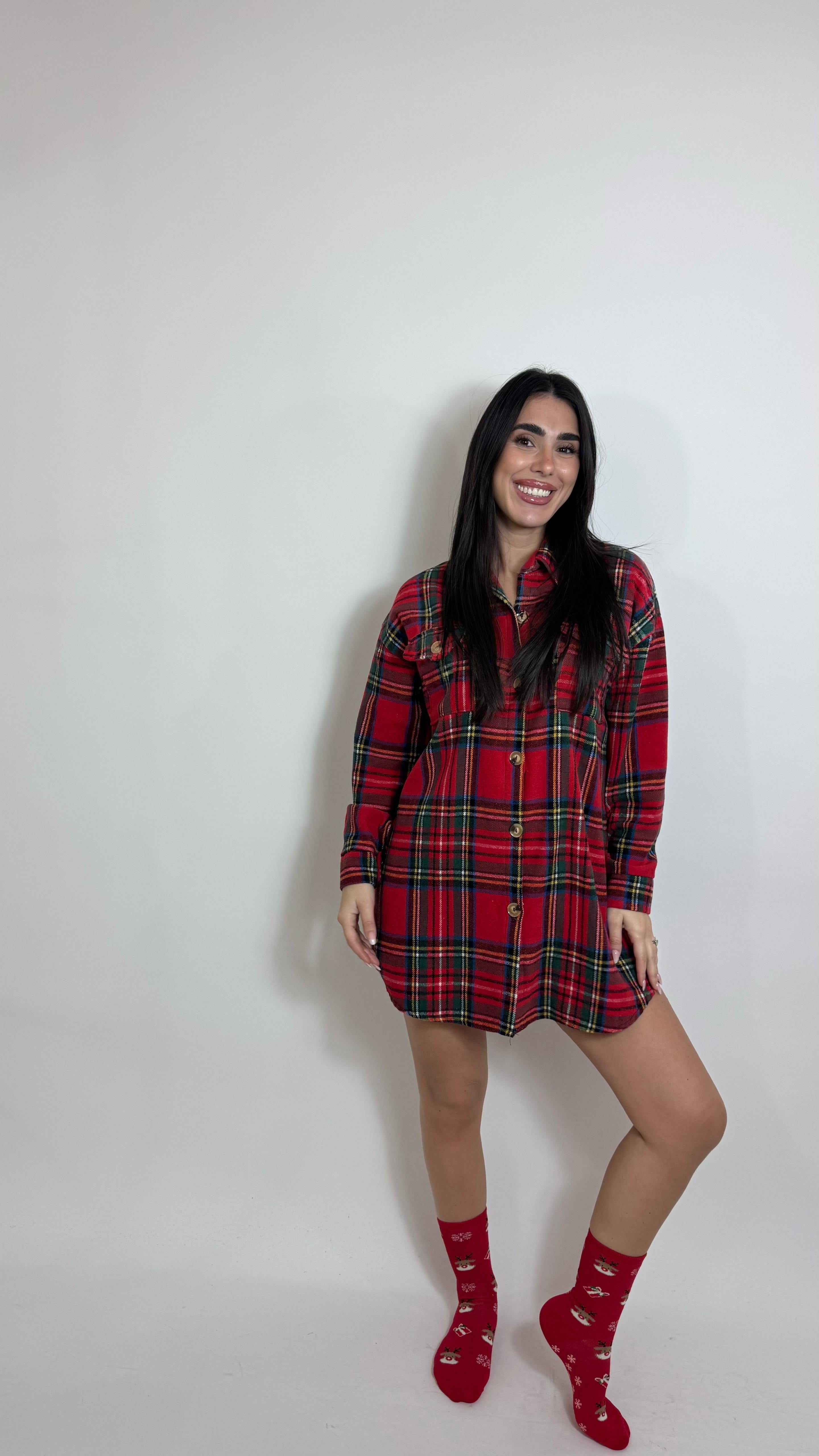 🎄Camicione Tartan
