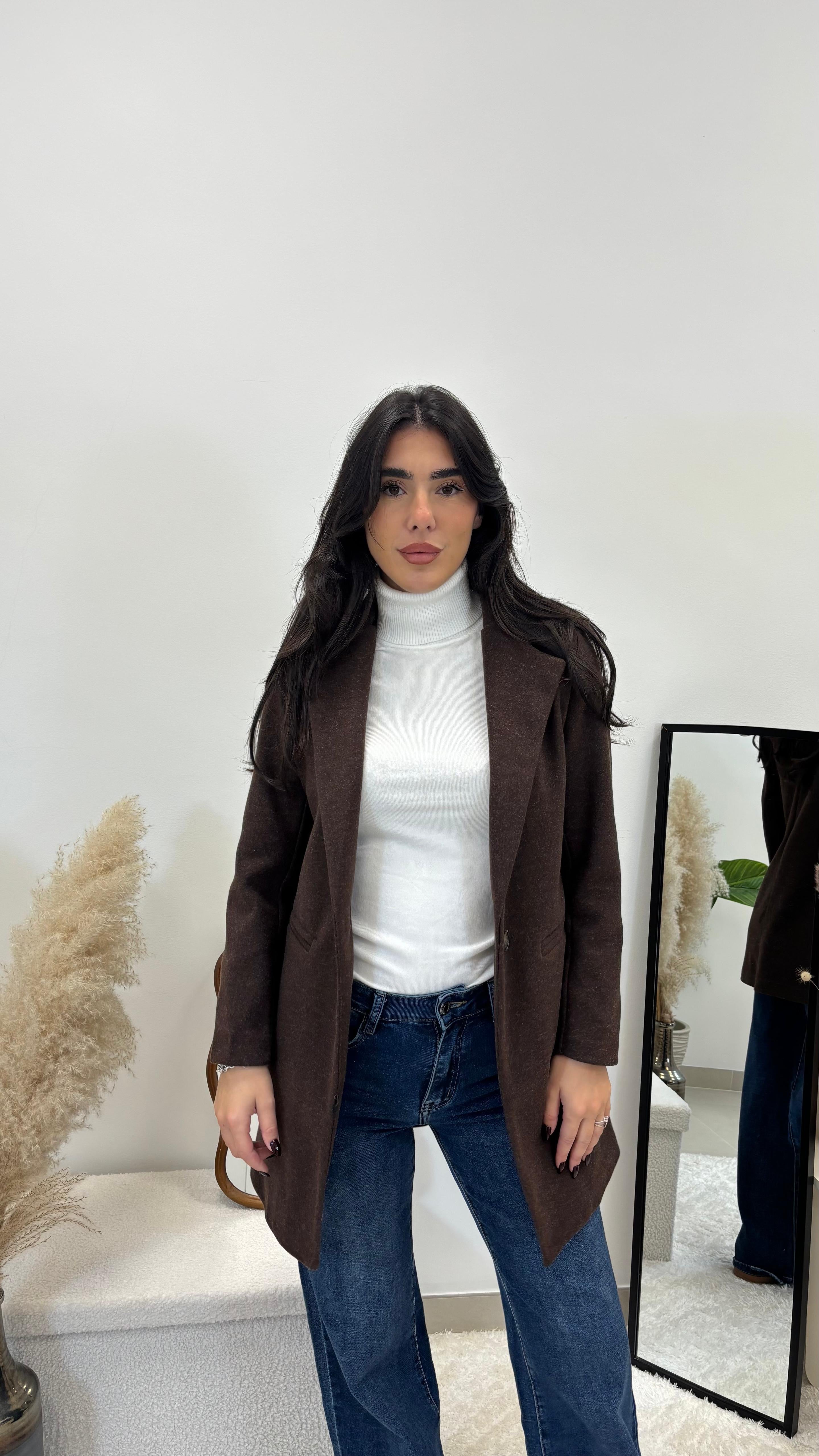 Coat Regular Fit Choco