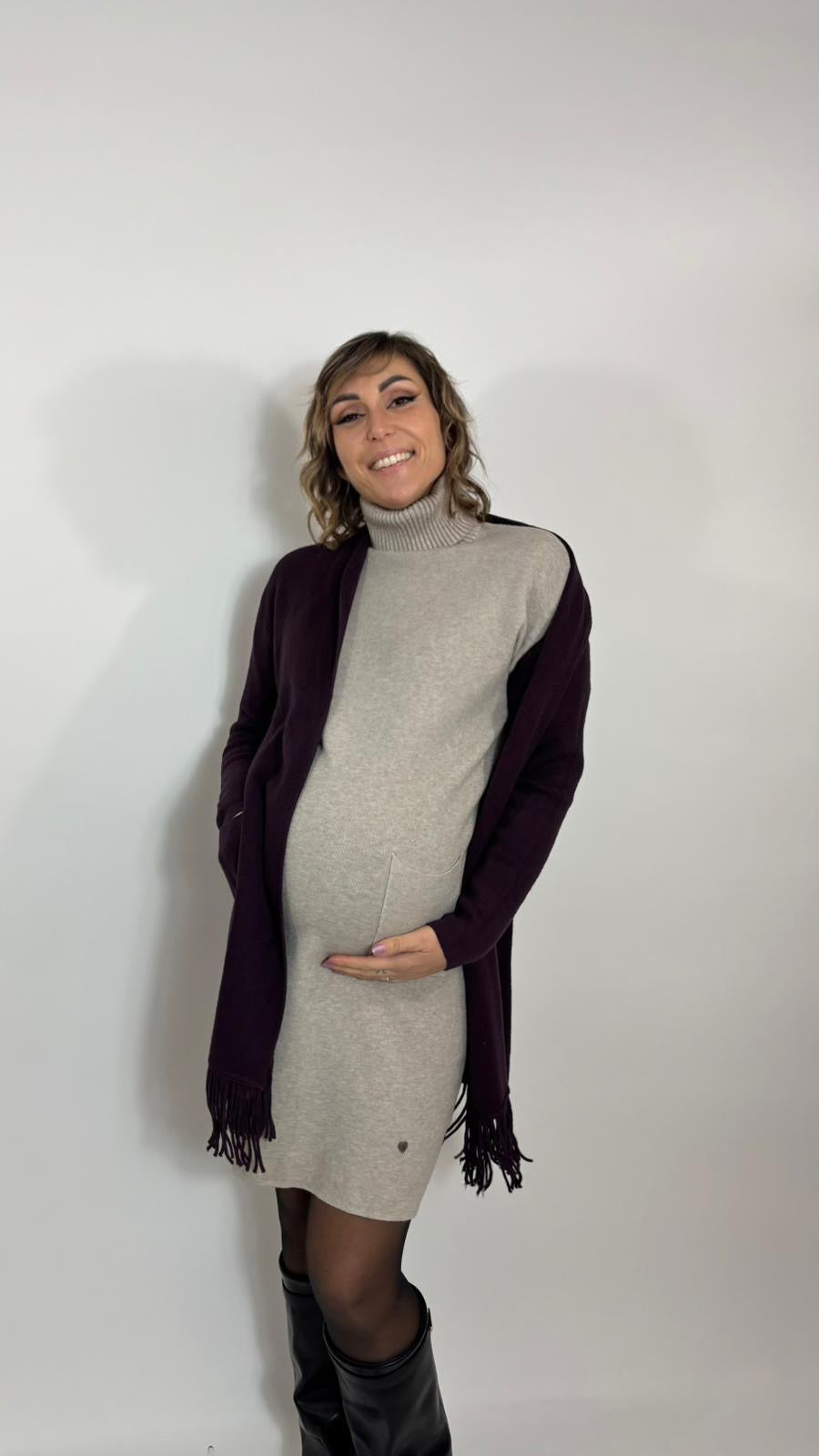 Abito Cozy Classy Tortora