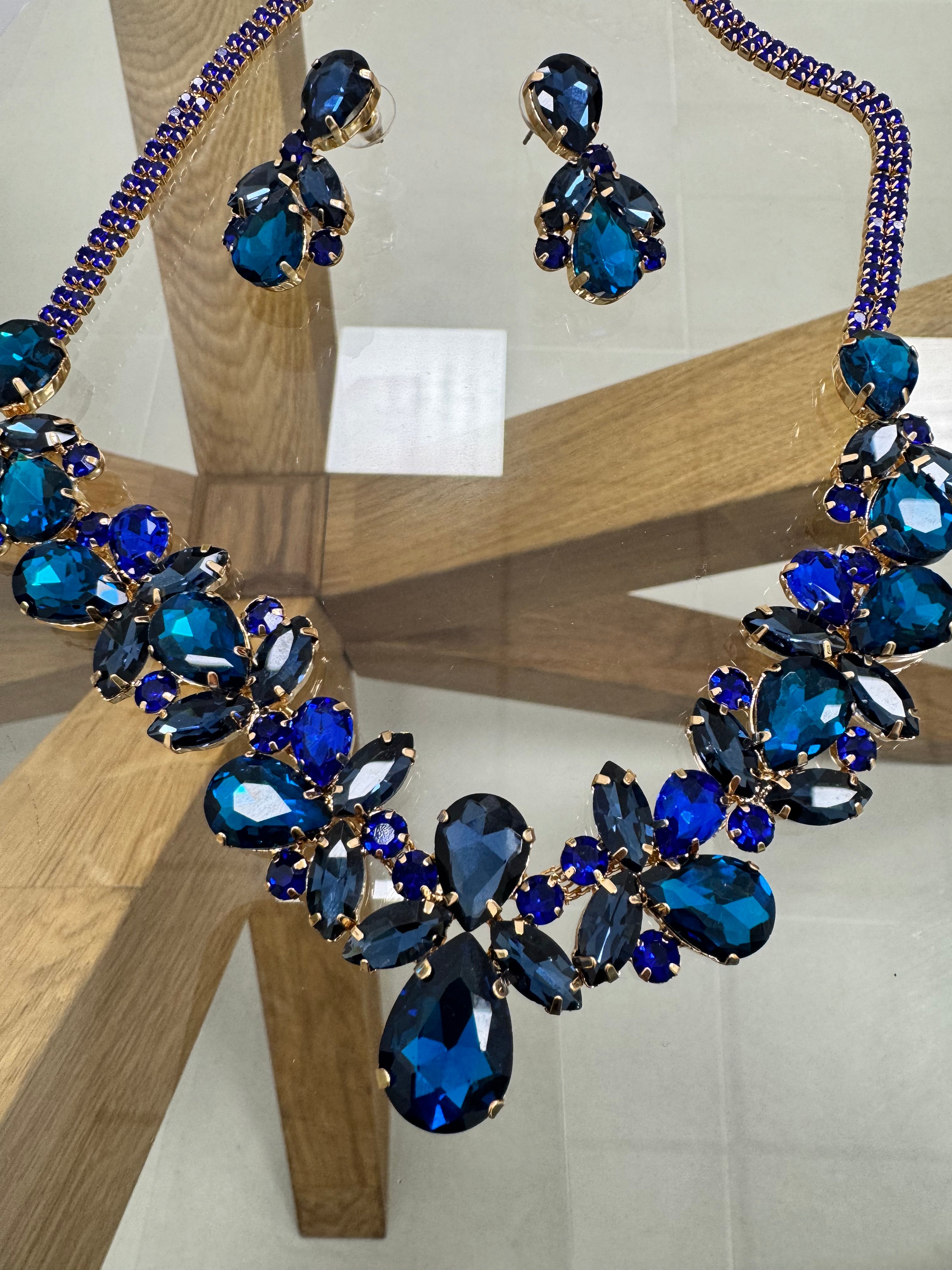 Set Strass Light Blue