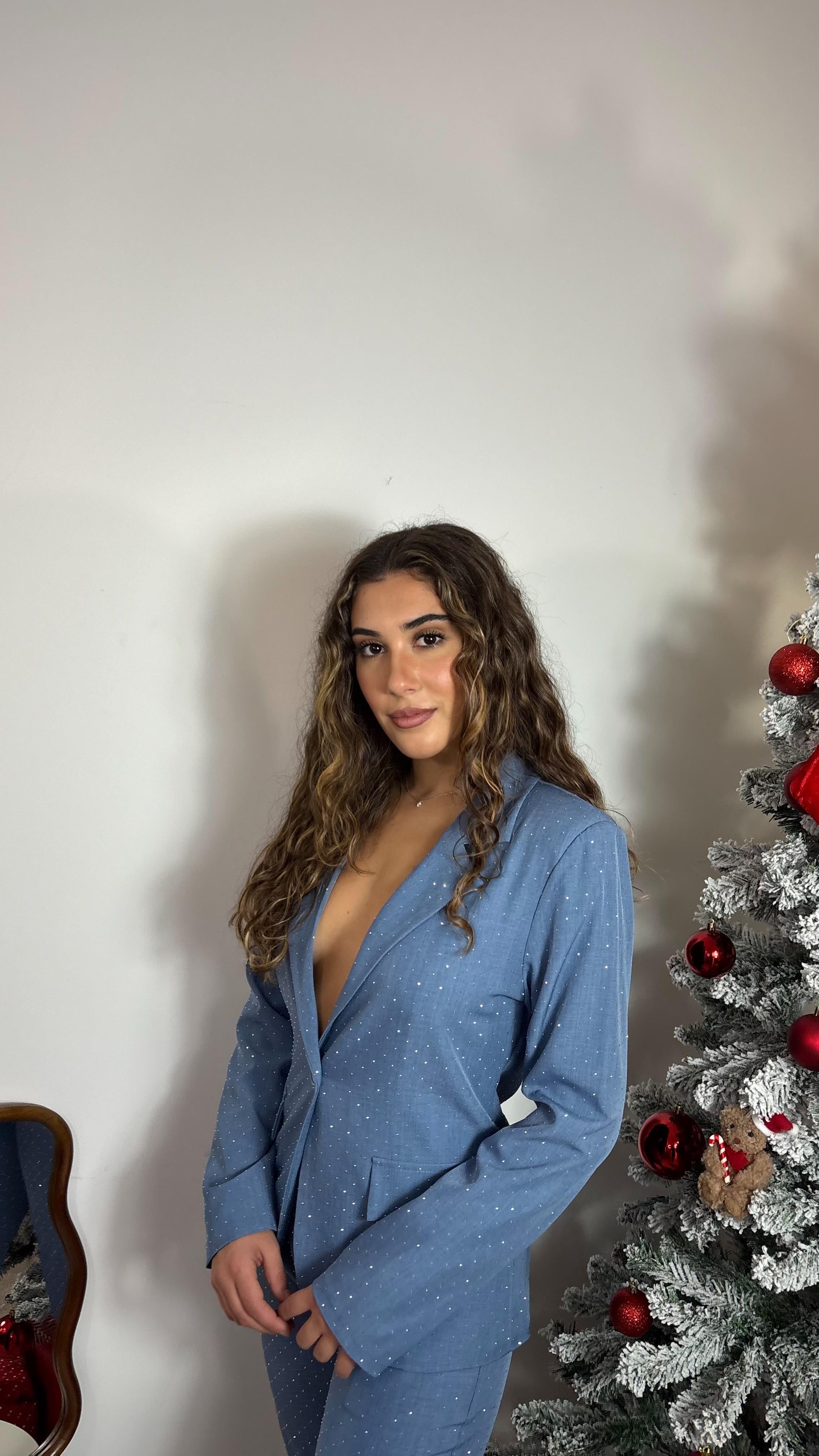 🥂Tailleur Sparkling Ceruleo