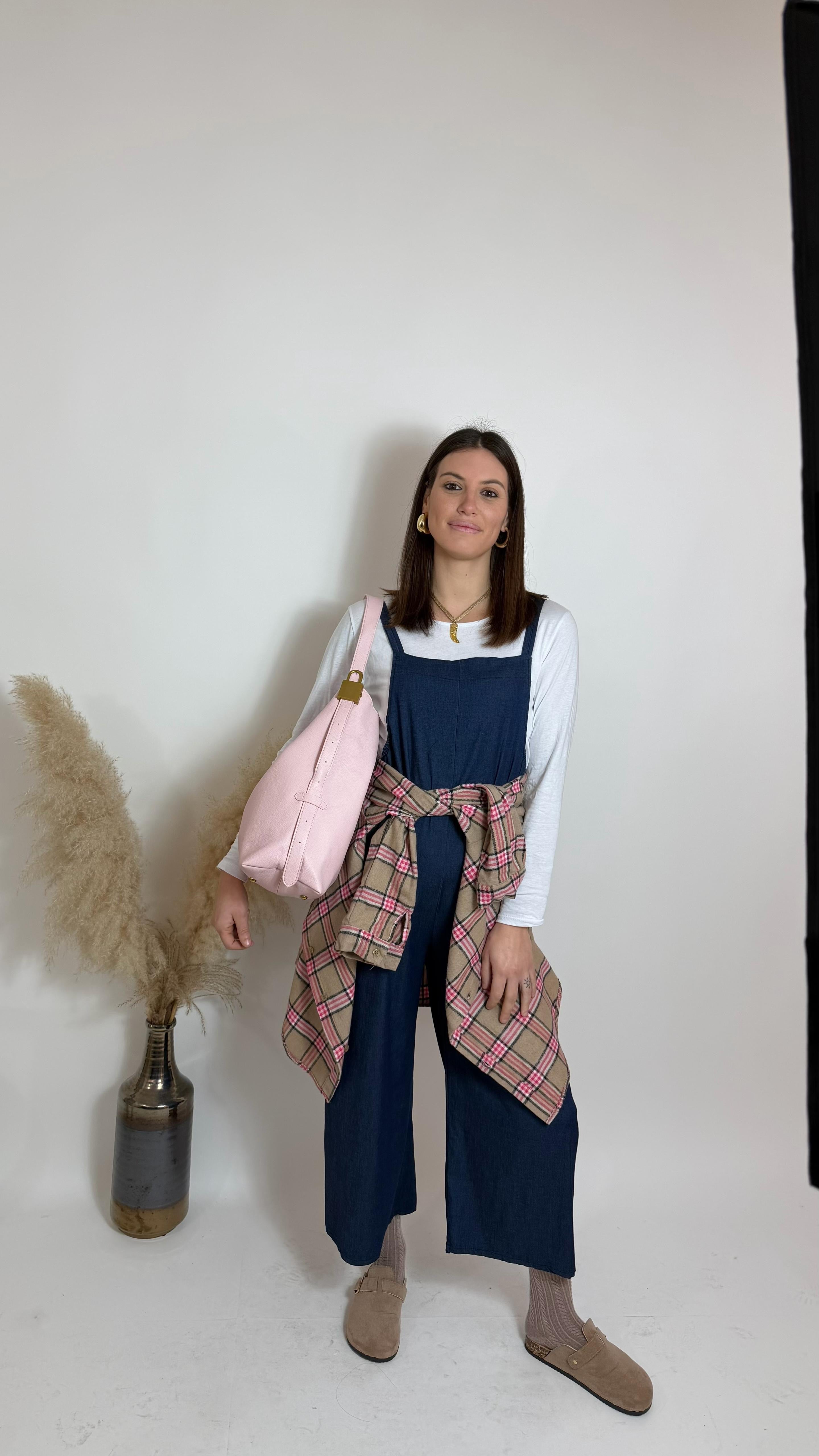 Salopette Chambray Be You / lavaggio scuro